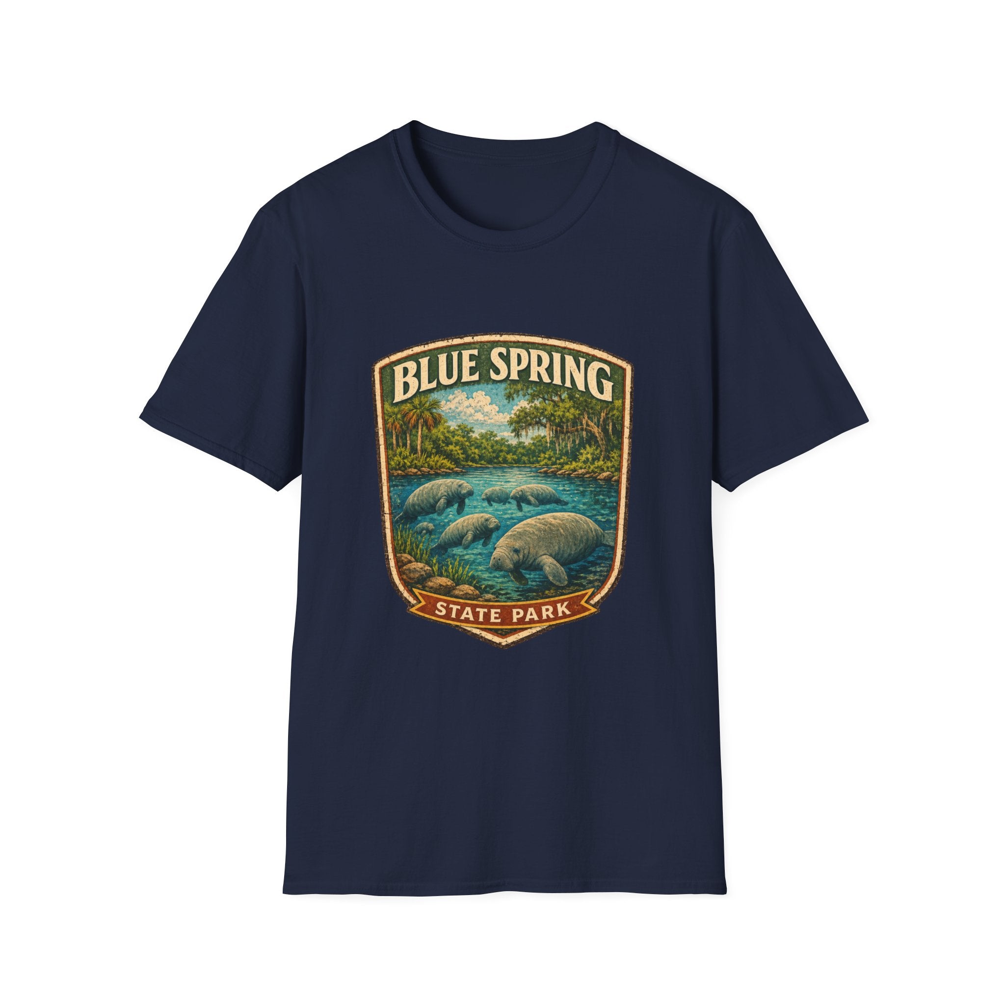 Blue Spring- Retro Tee
