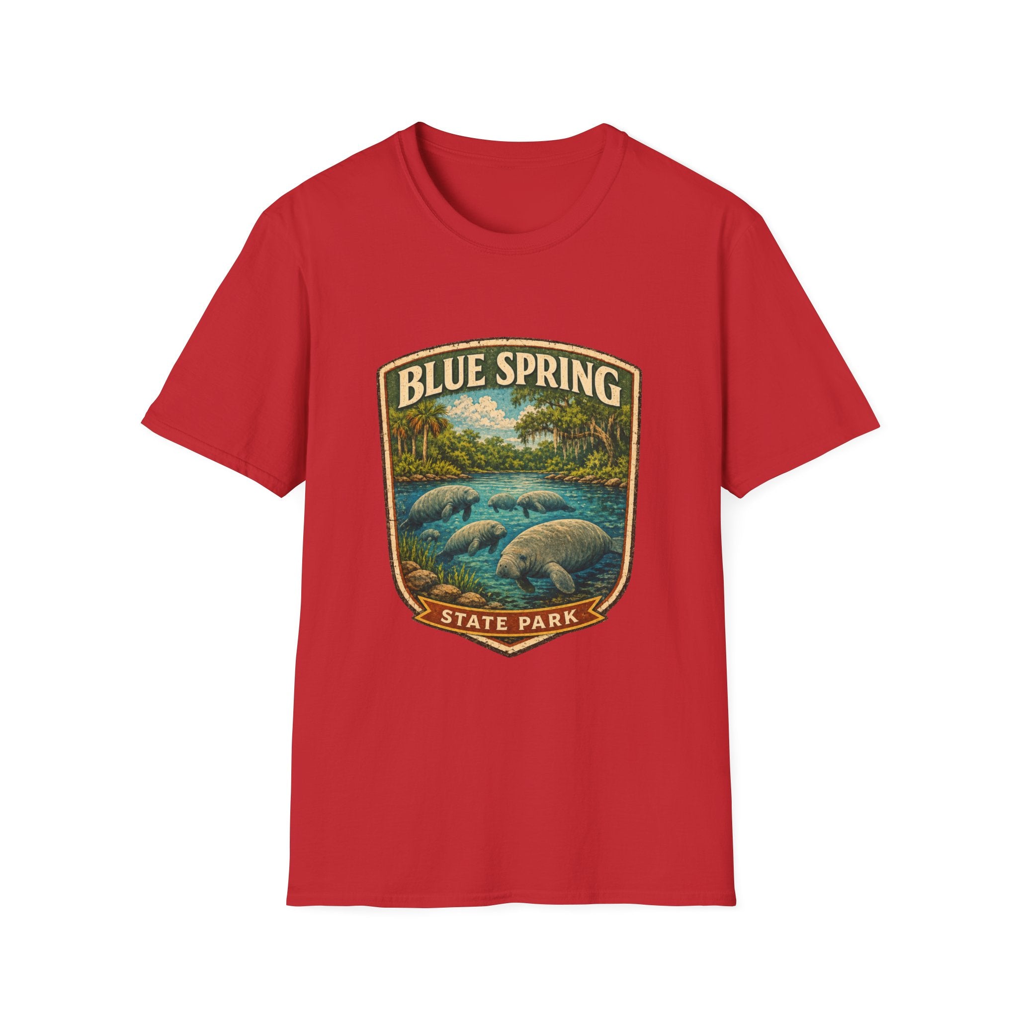 Blue Spring- Retro Tee