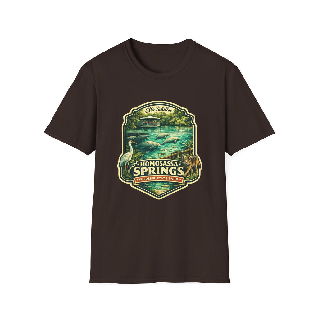 Homosassa Springs- Retro Tee