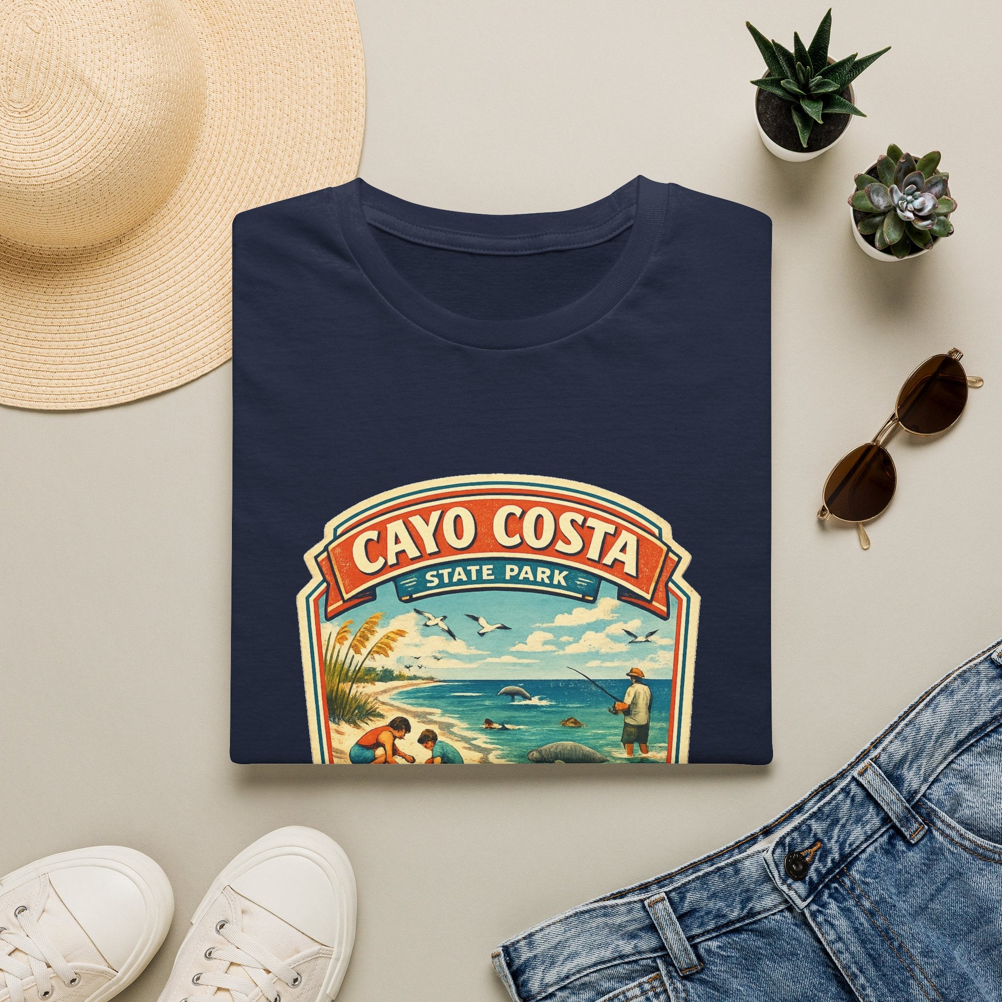 Cayo Costa- Retro Tee