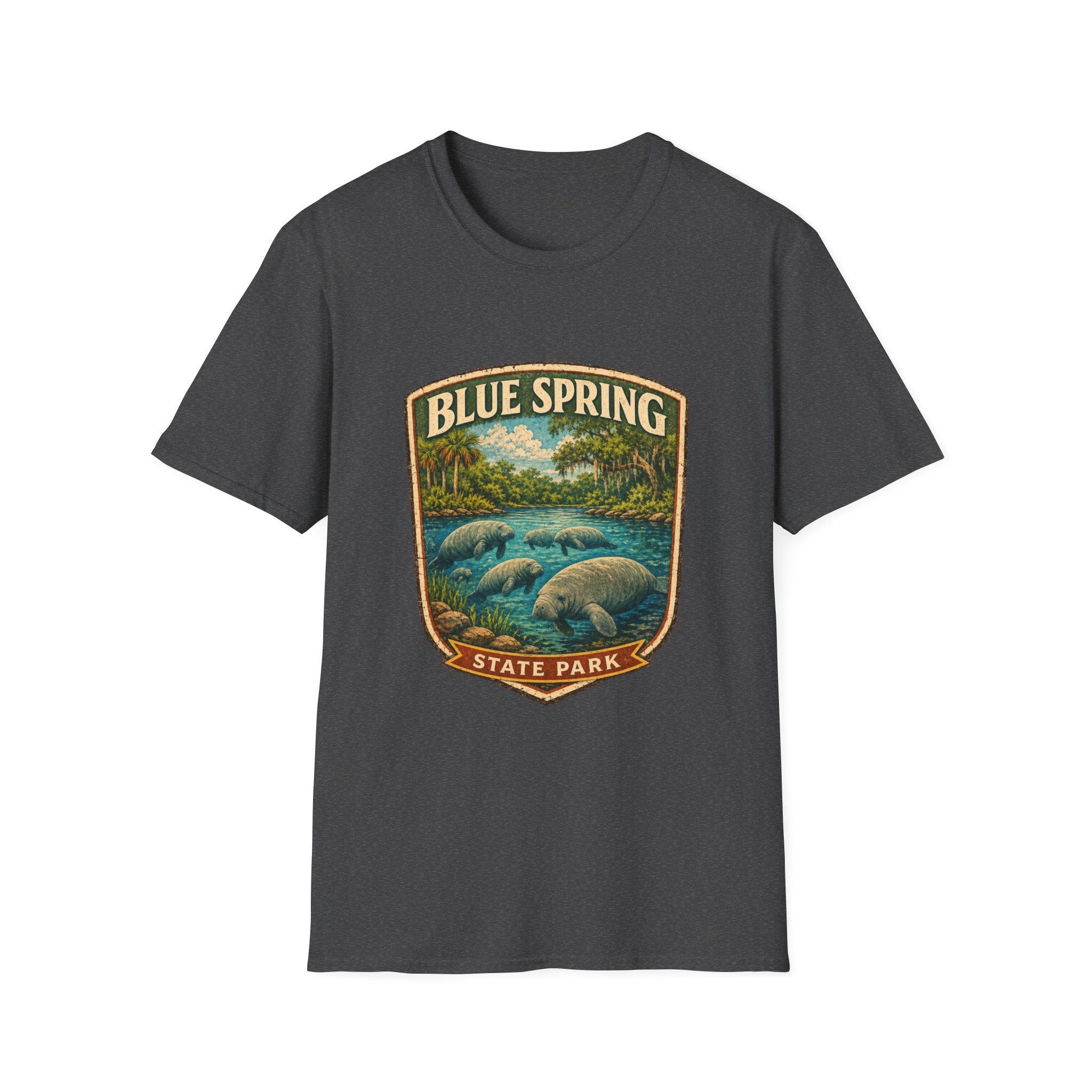 Blue Spring- Retro Tee