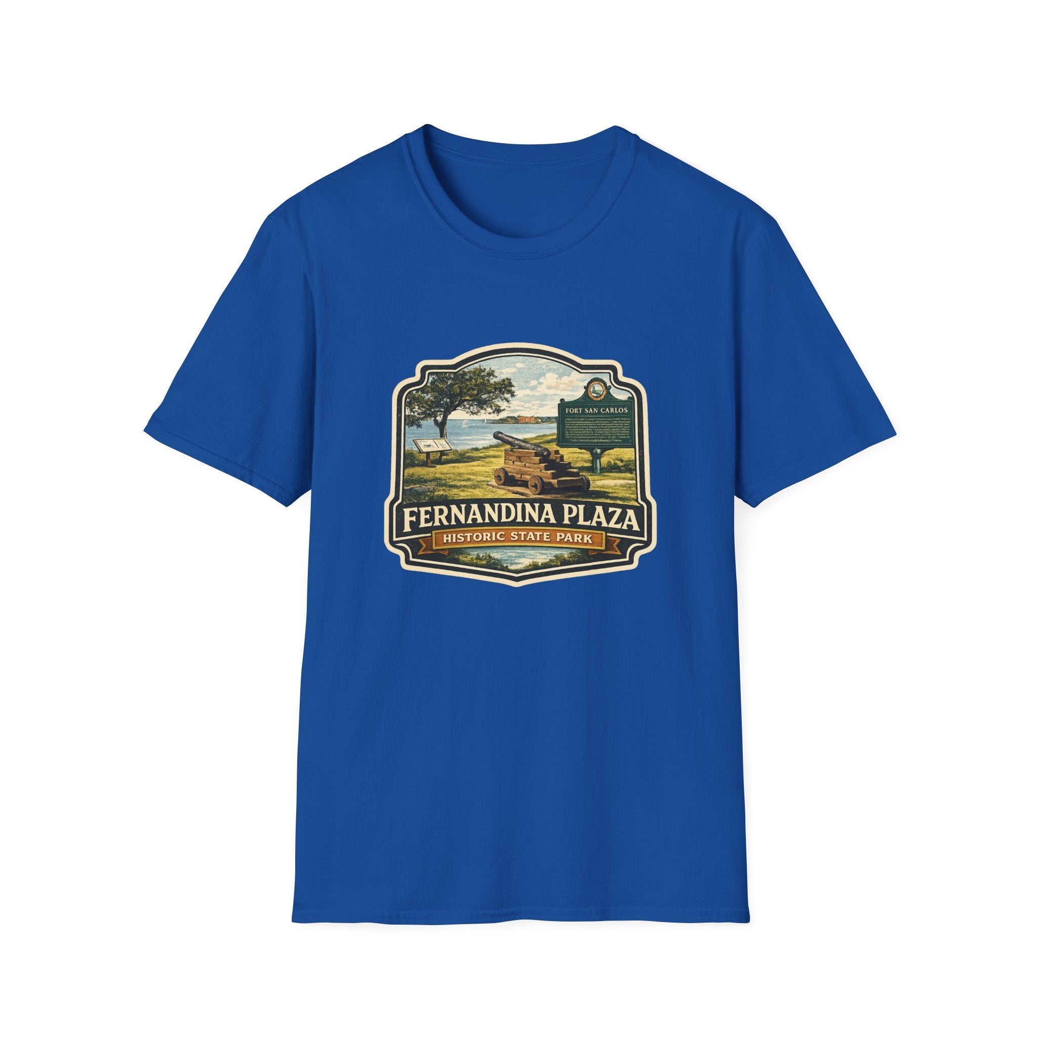 Fernandina Plaza- Retro Tee