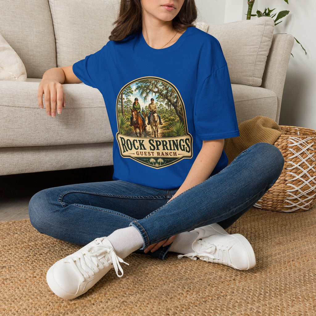 Rock Springs Guest Ranch — Retro Tee