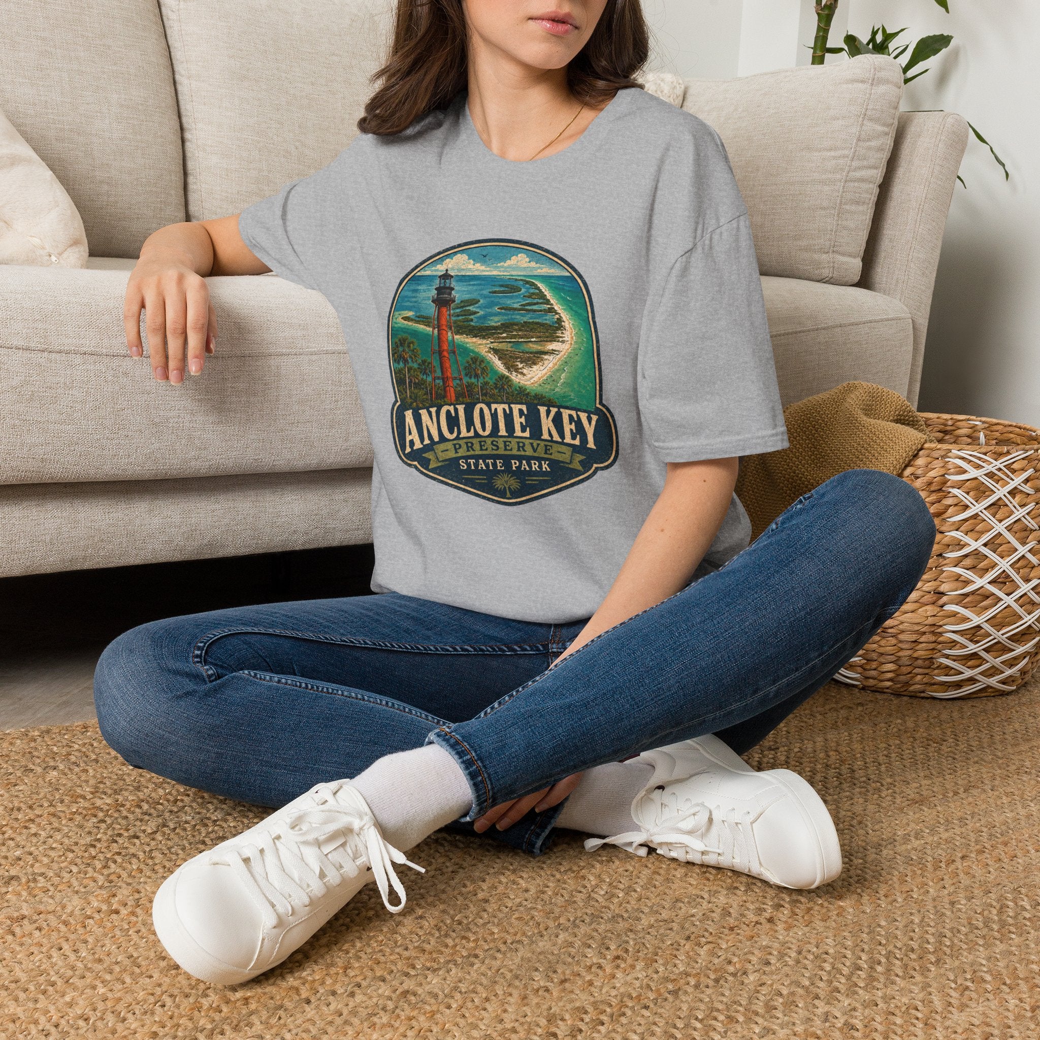 Anclote Key - Retro Tee