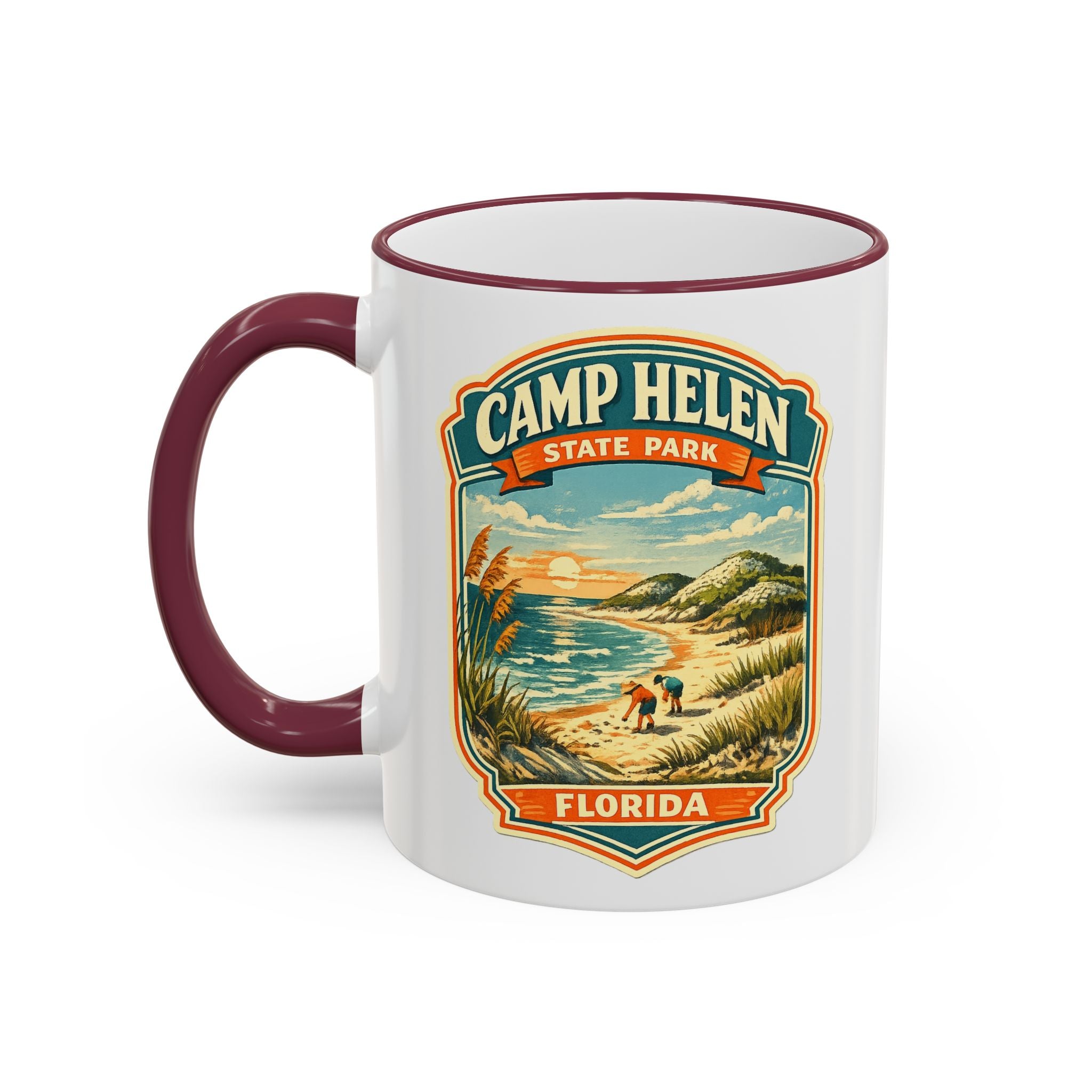 Camp Helen Accent Rim & Handle 11oz/15oz