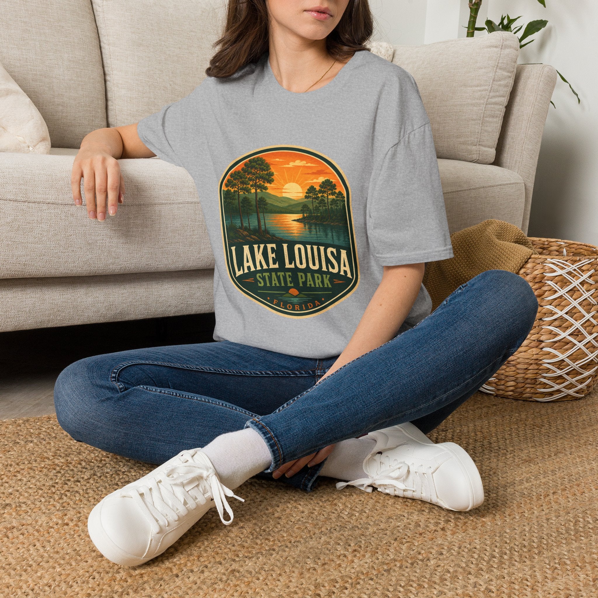 Lake Louisa — Retro Tee