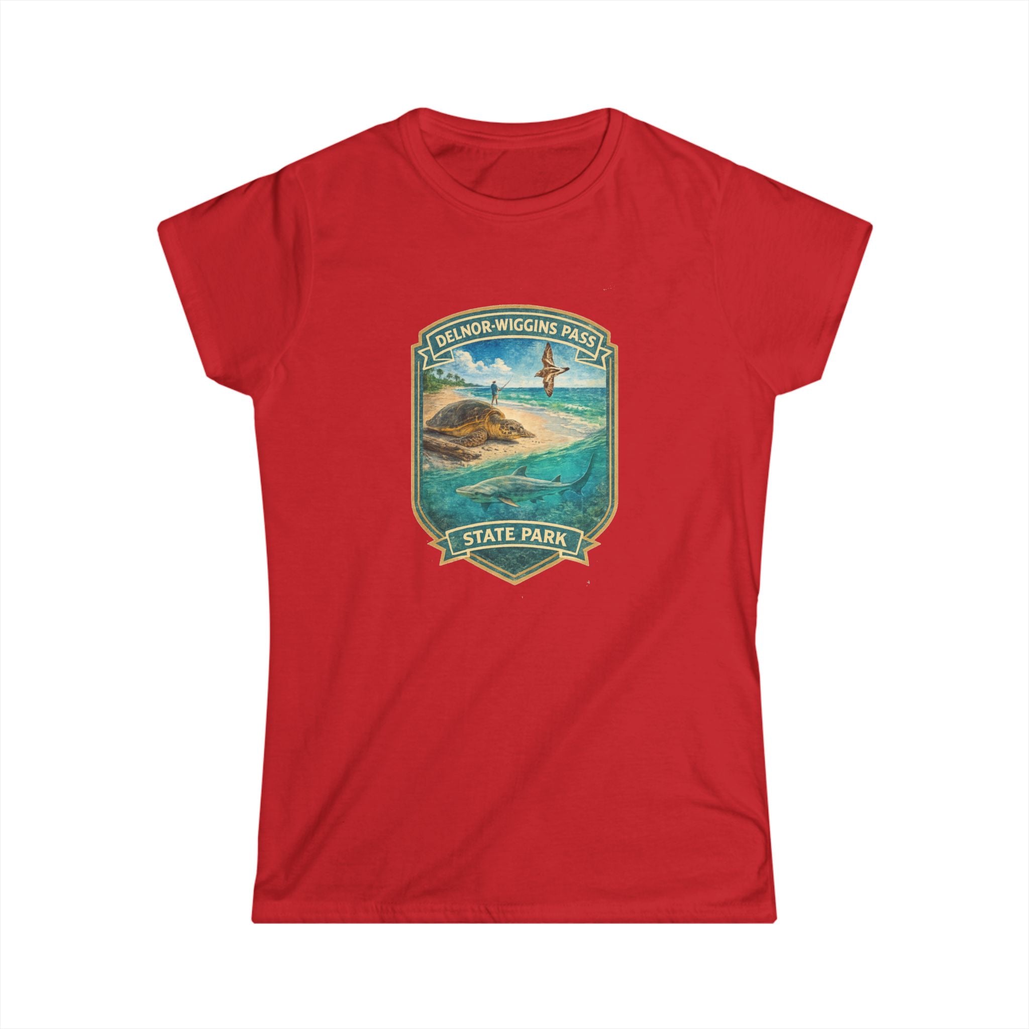 Delnor-Wiggins Pass- Vintage Tee