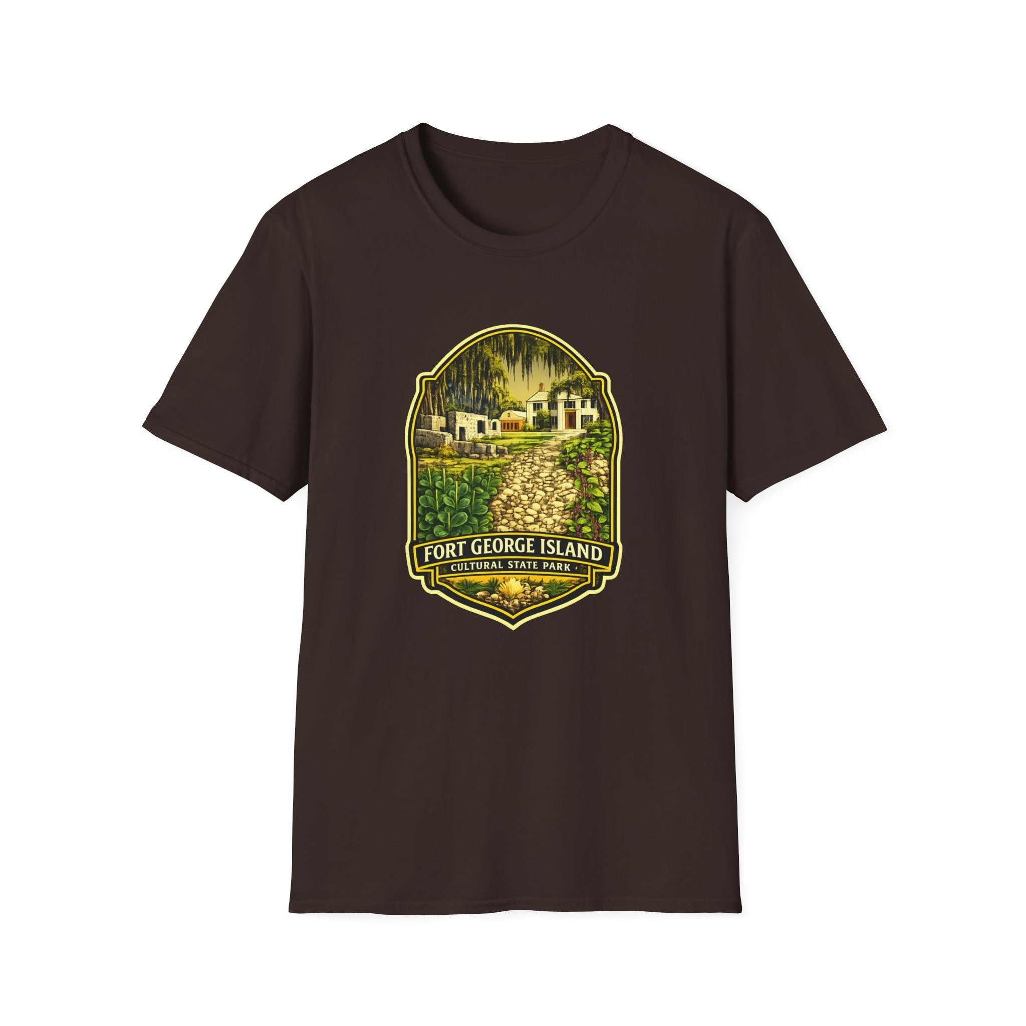 Fort George Island- Retro Tee