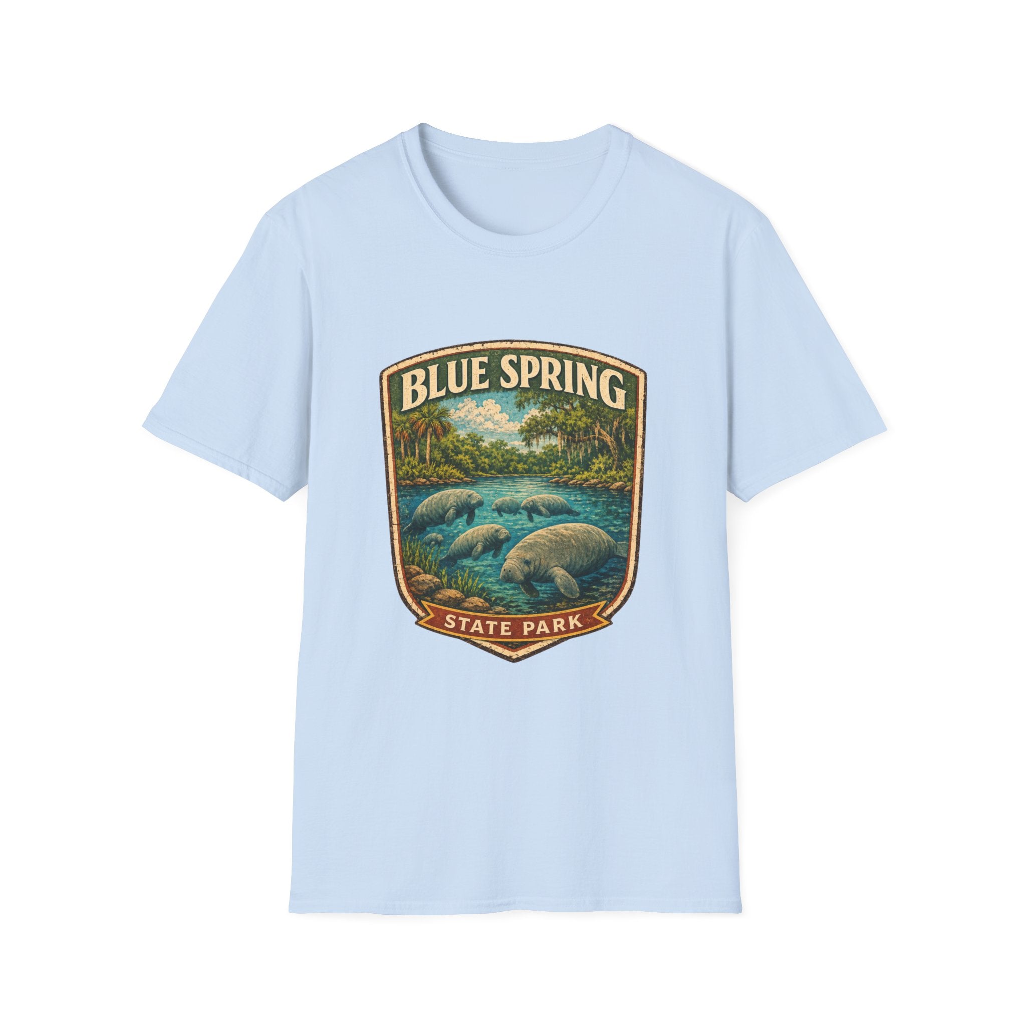 Blue Spring- Retro Tee