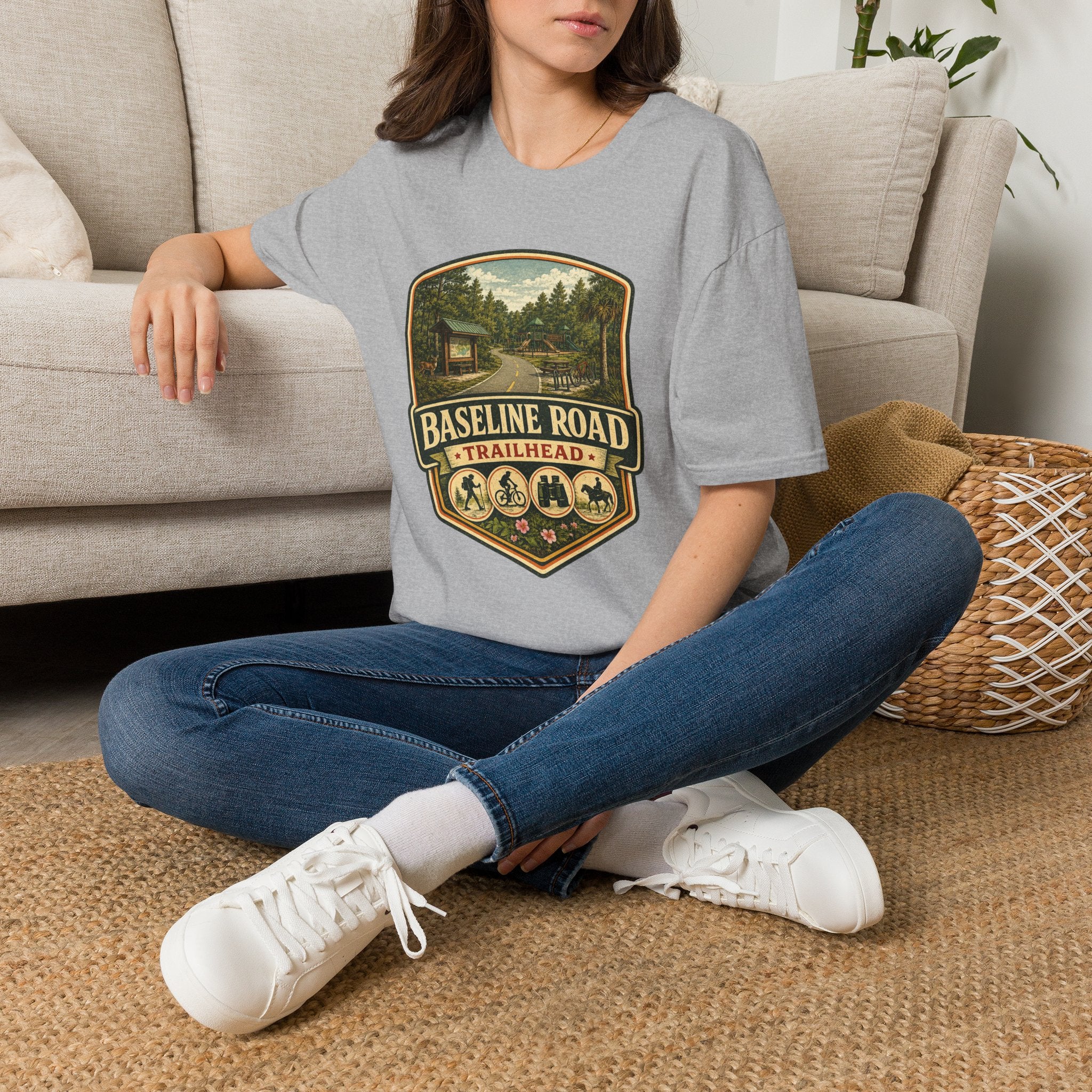 Baseline Road - Retro Tee