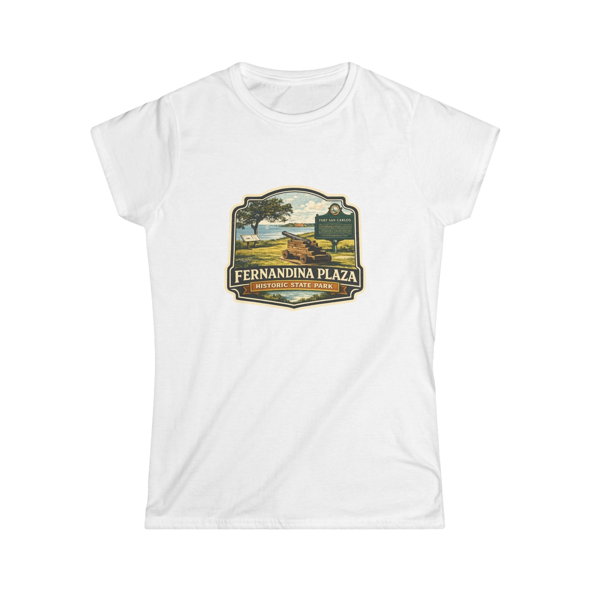Fernandina Plaza- Vintage Tee