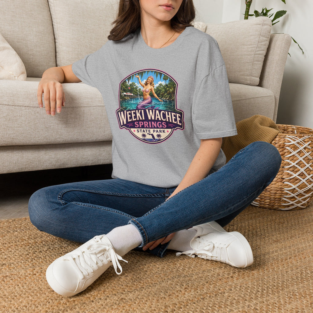 Weeki Wachee Springs — Retro Tee Pink
