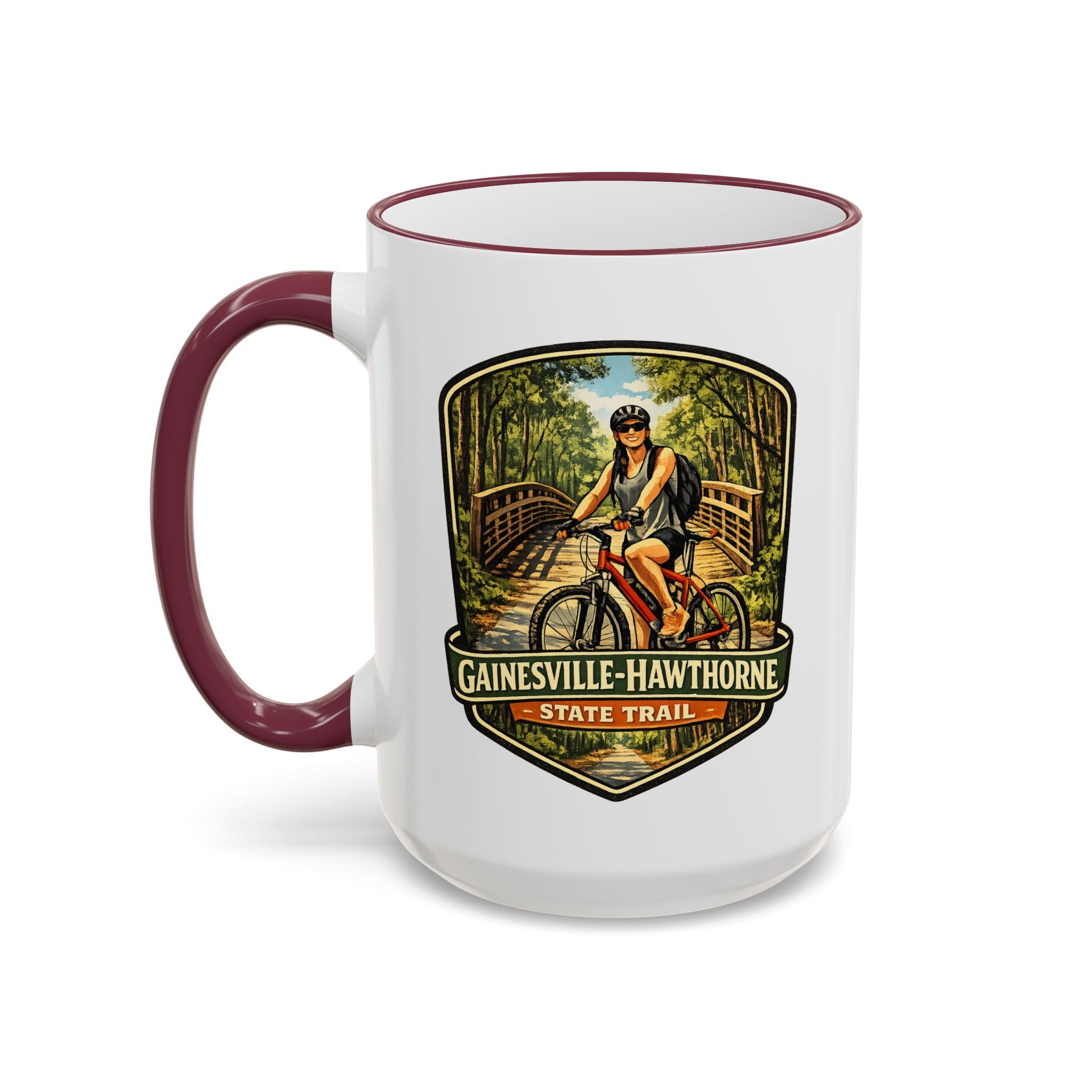 Gainesville-Hawthorne Trail Accent Rim & Handle 11oz/15oz