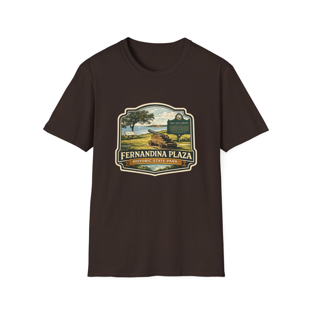Fernandina Plaza- Retro Tee