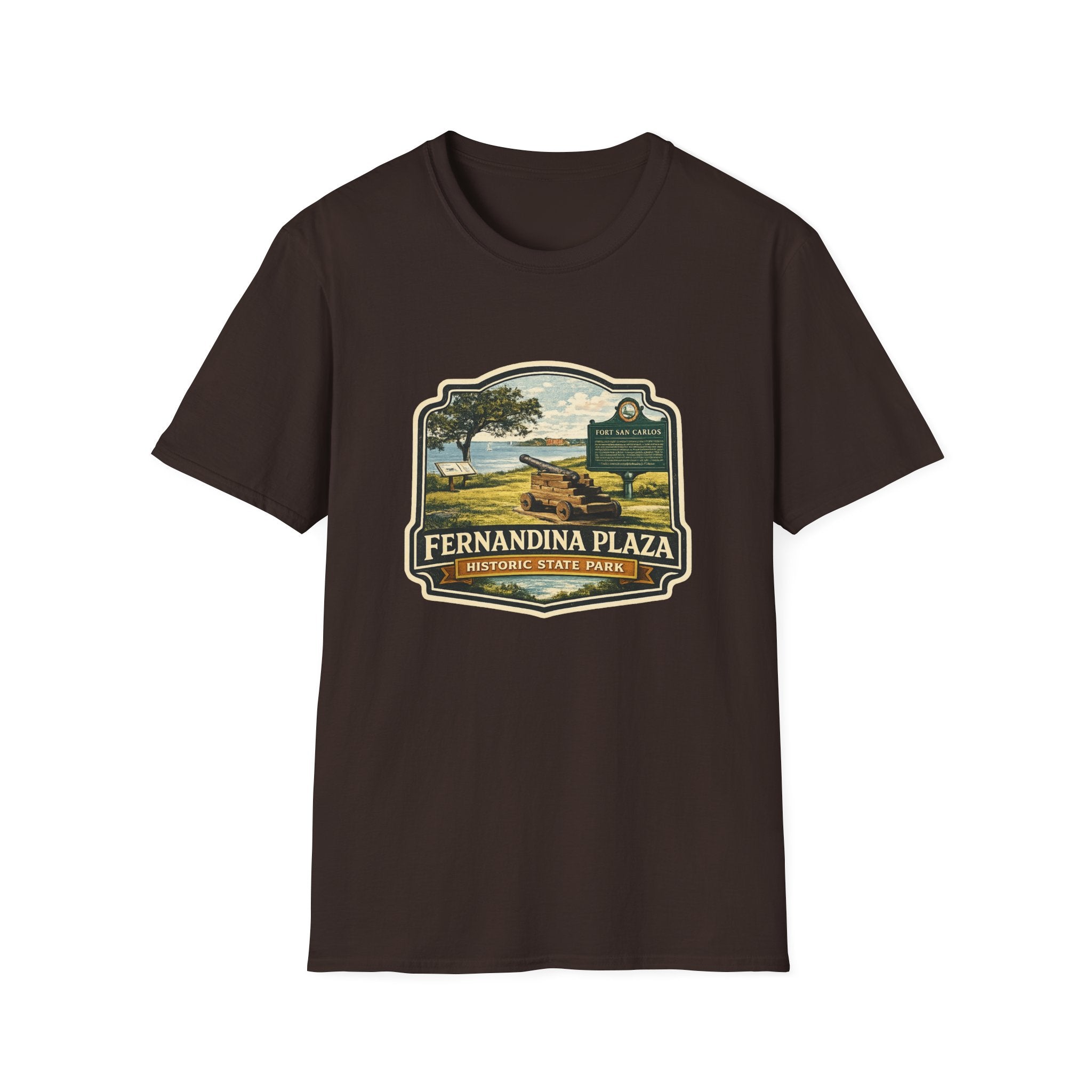 Fernandina Plaza- Retro Tee