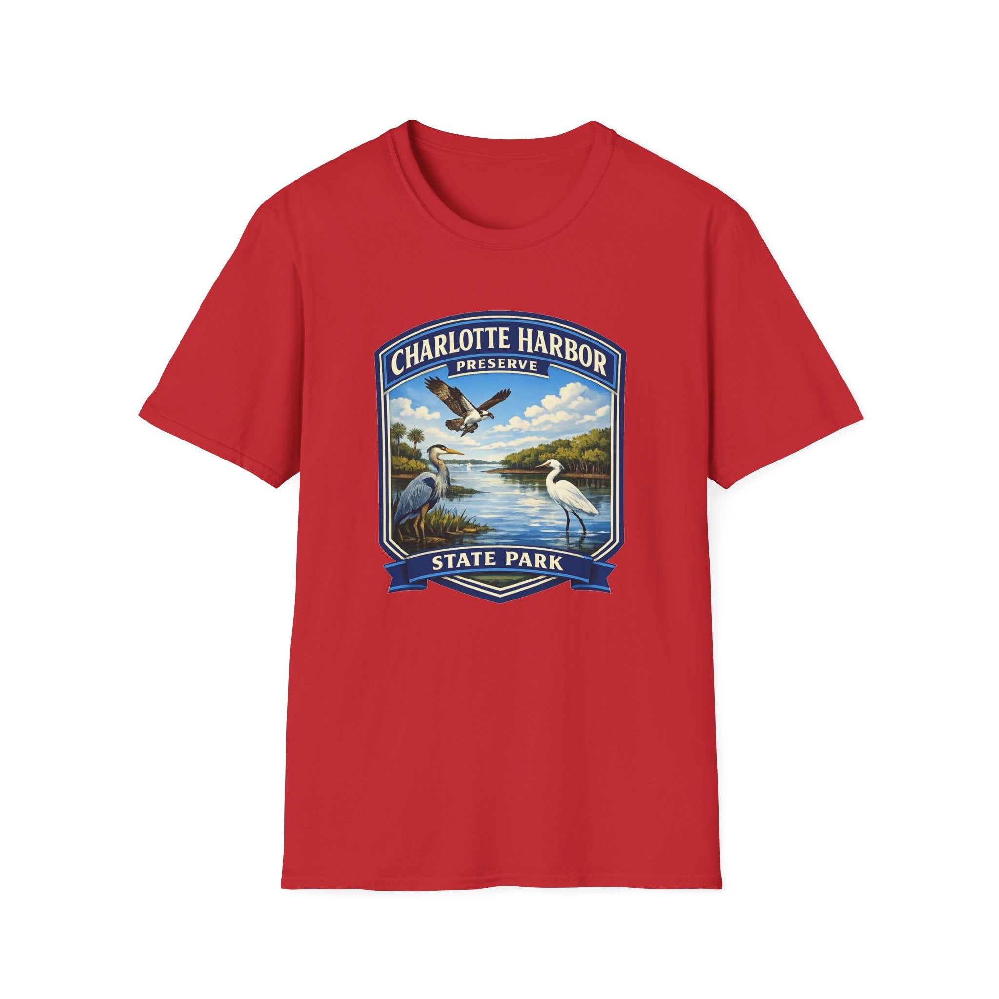Charlotte Harbor Preserve- Retro Tee