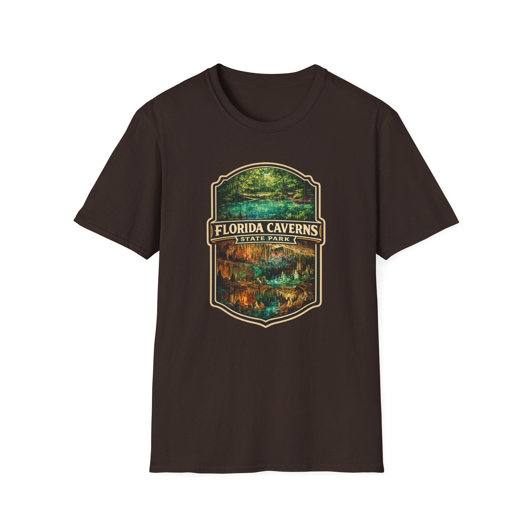 Florida Caverns- Retro Tee