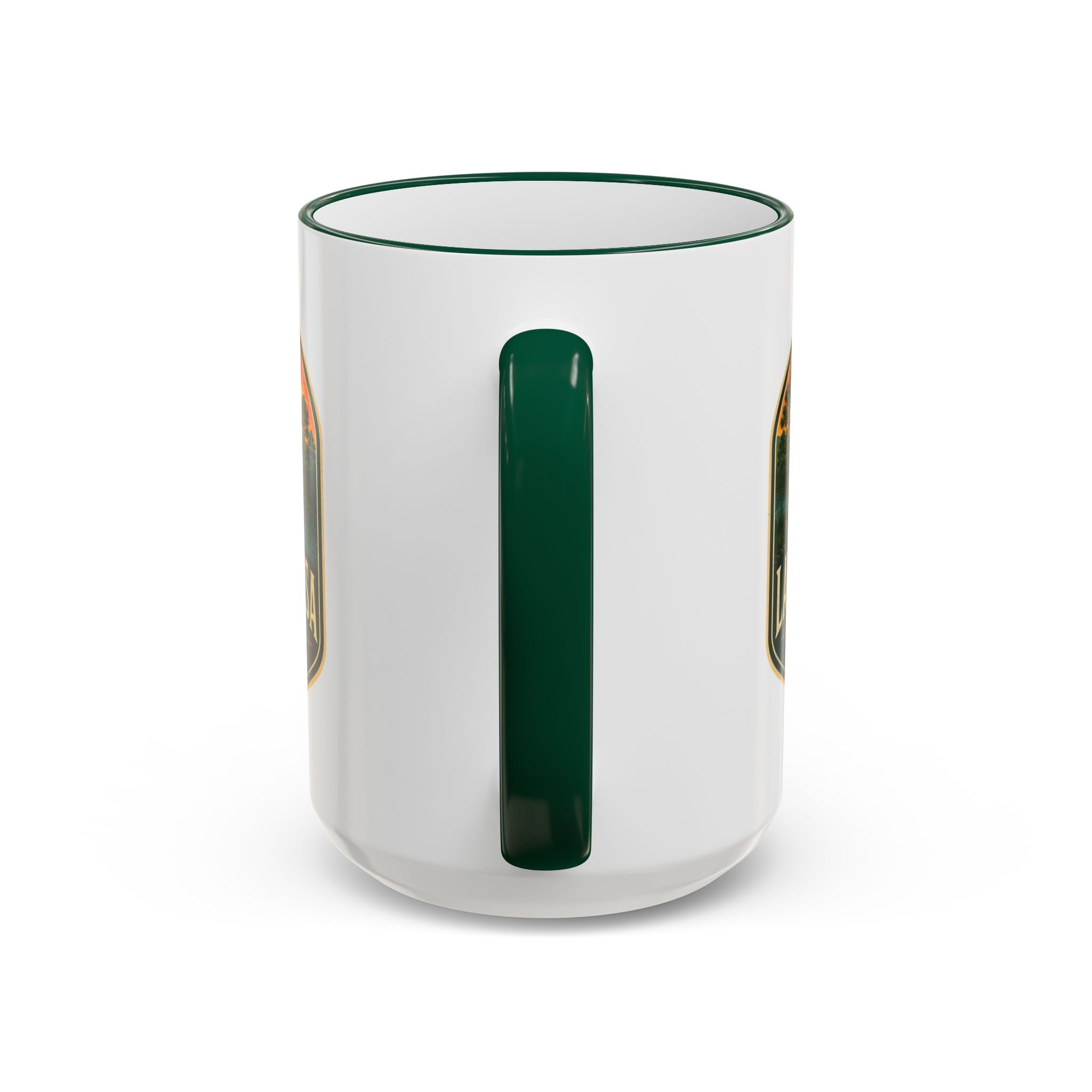 Lake Louisa Sunset Mug — Accent Rim & Handle 11oz/15oz