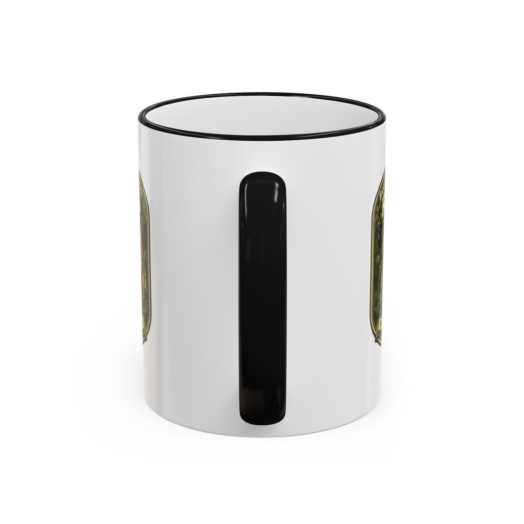 Bulow Ruins Vintage Mug — Accent Rim & Handle 11oz/15oz