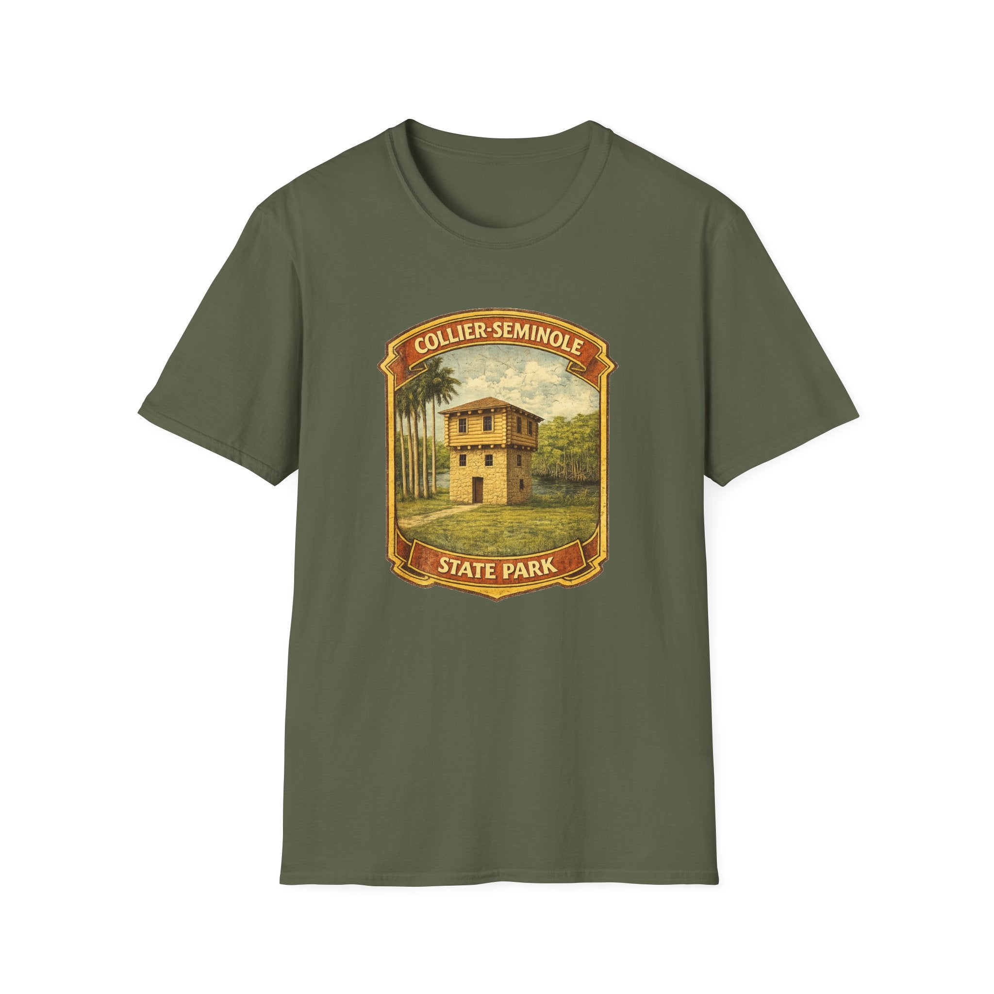 Copy of Collier-Seminole- Retro Tee