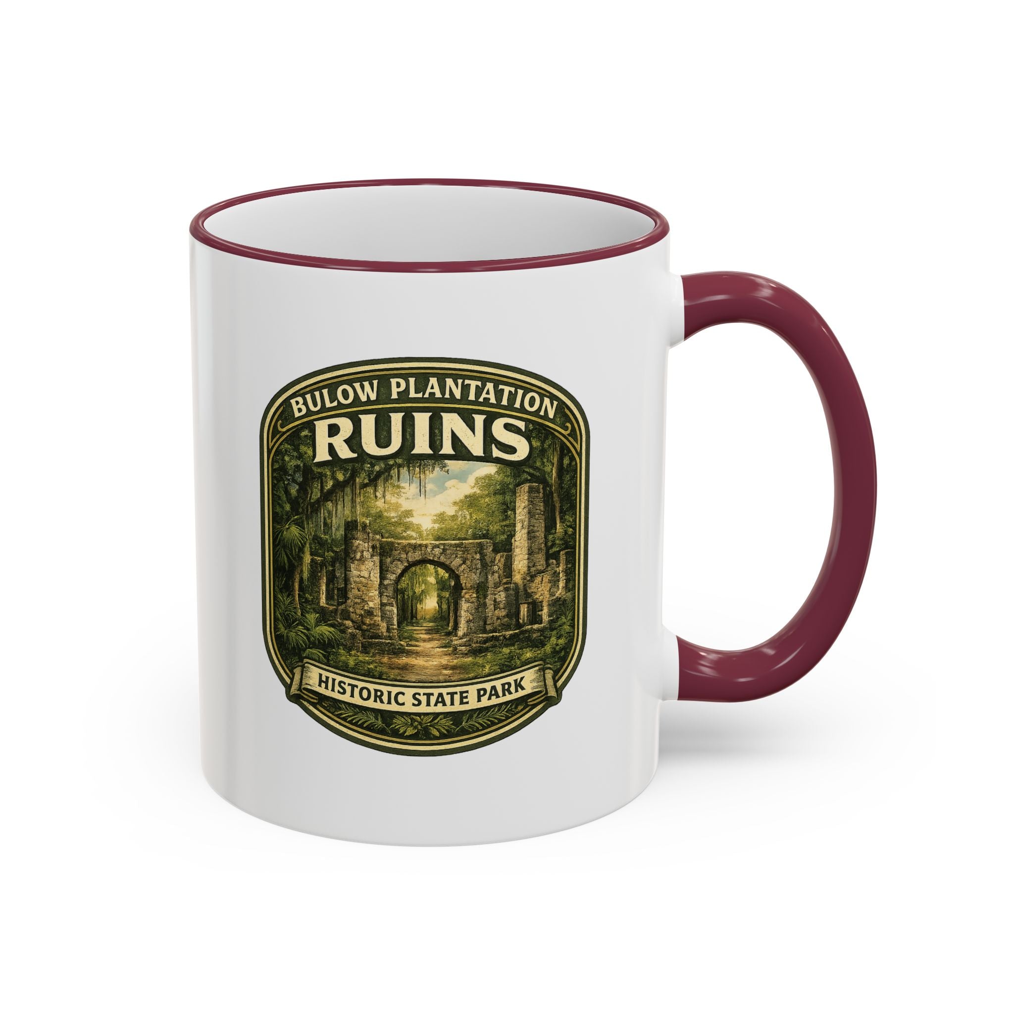 Alafia River Vintage Mug — Accent Rim & Handle 11oz/15oz