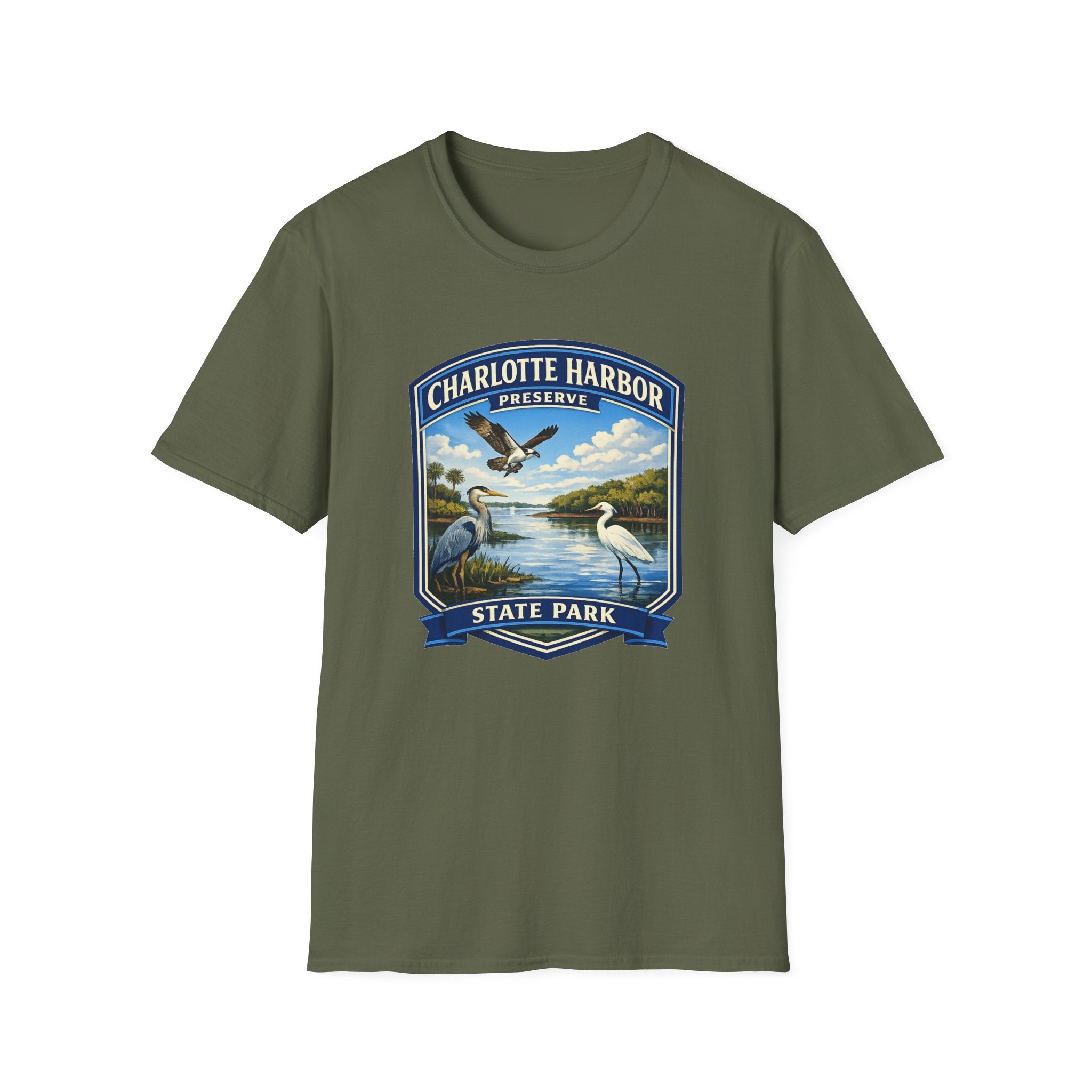 Charlotte Harbor Preserve- Retro Tee