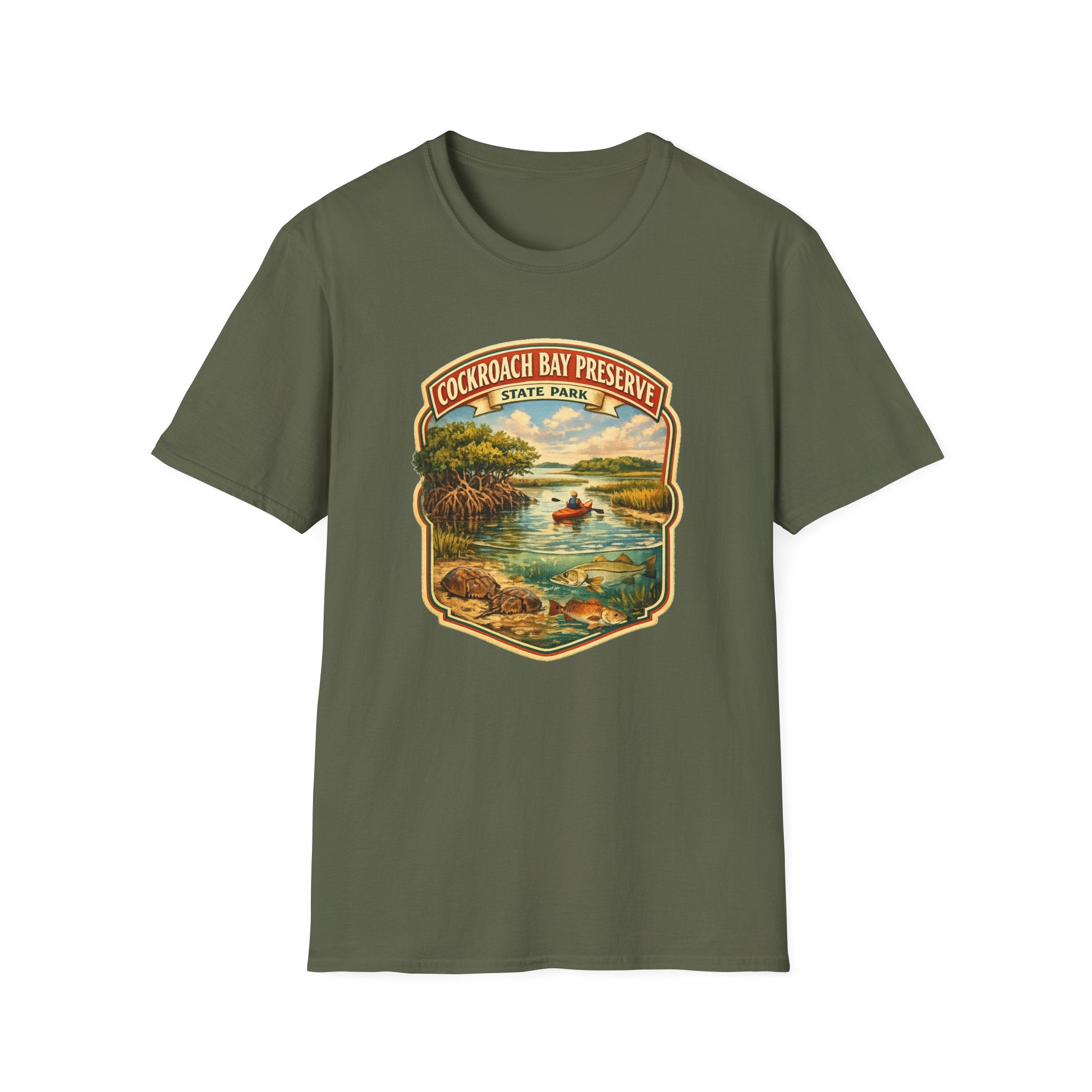 Cockroach Bay Preserve- Retro Tee