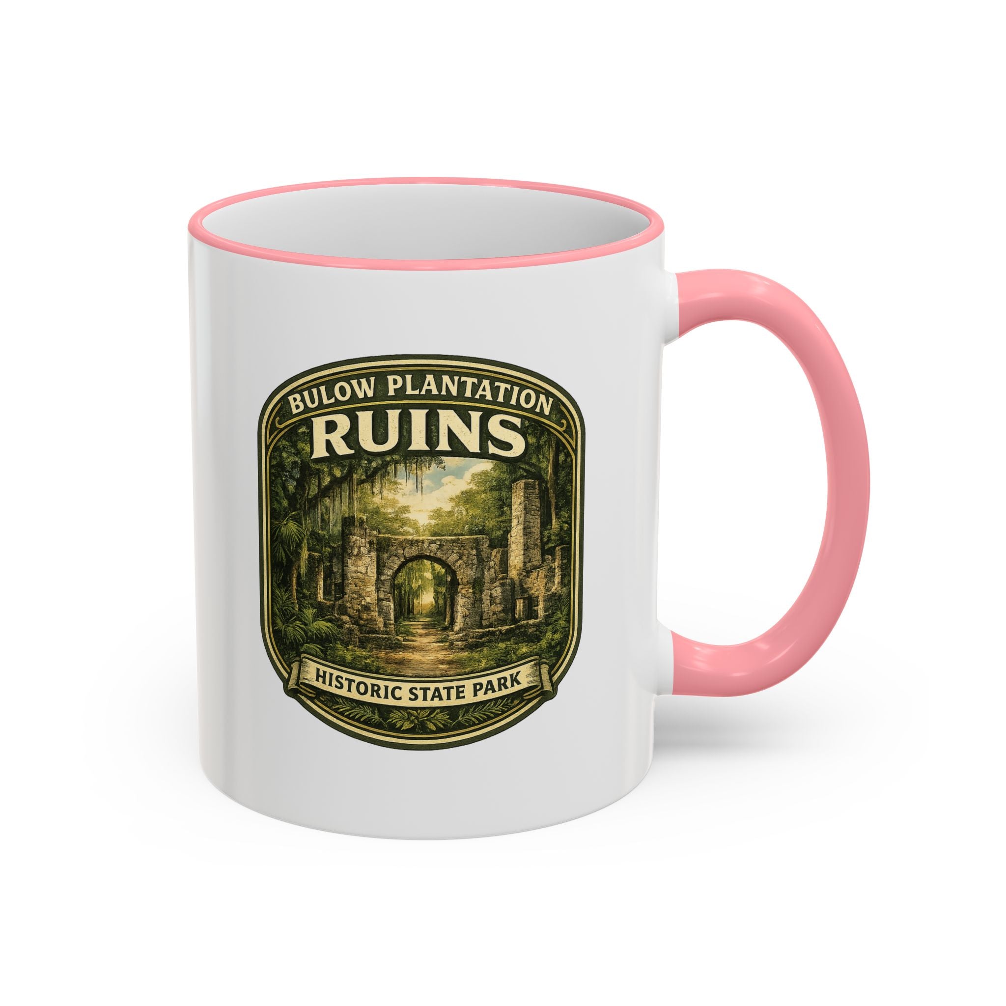 Alafia River Vintage Mug — Accent Rim & Handle 11oz/15oz