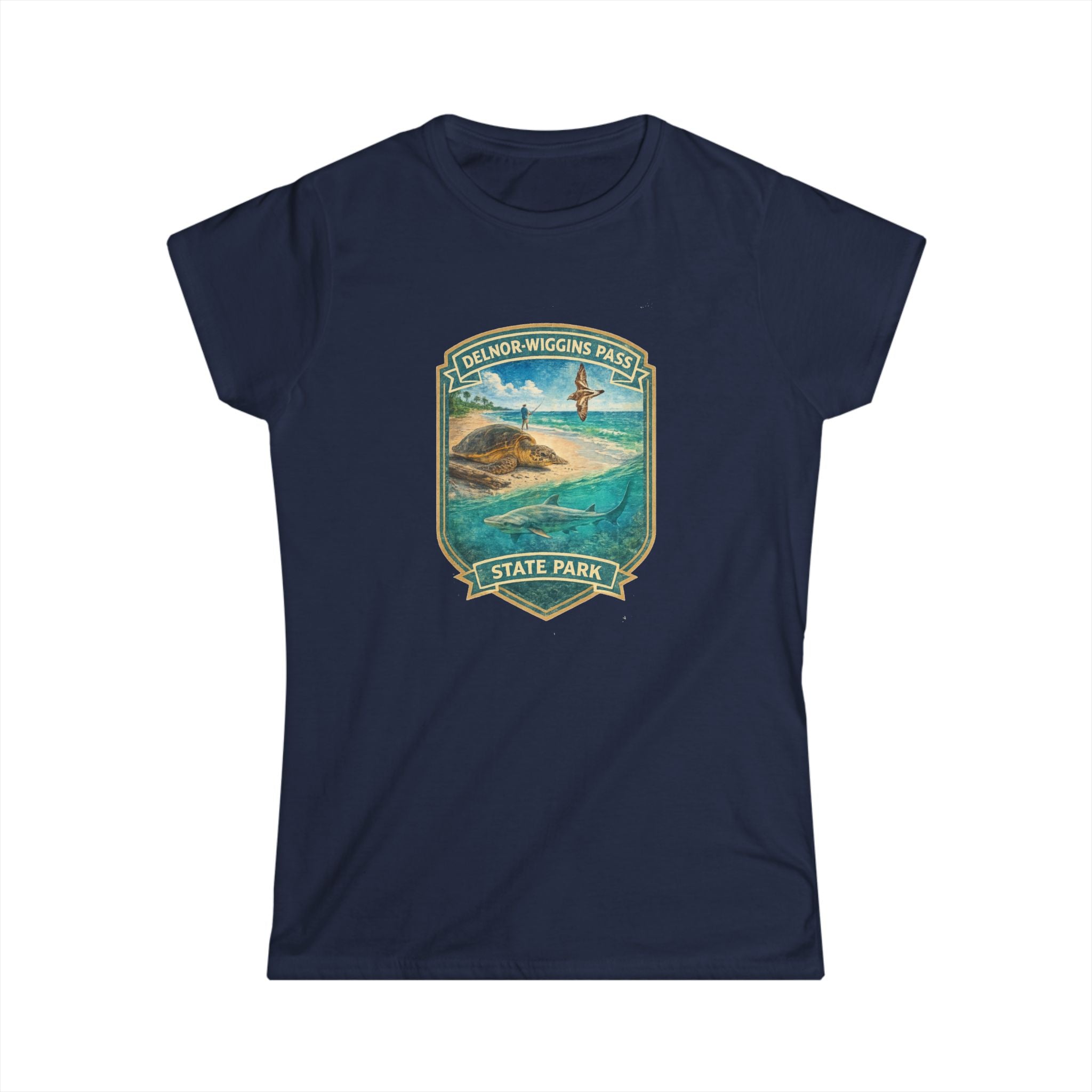 Delnor-Wiggins Pass- Vintage Tee