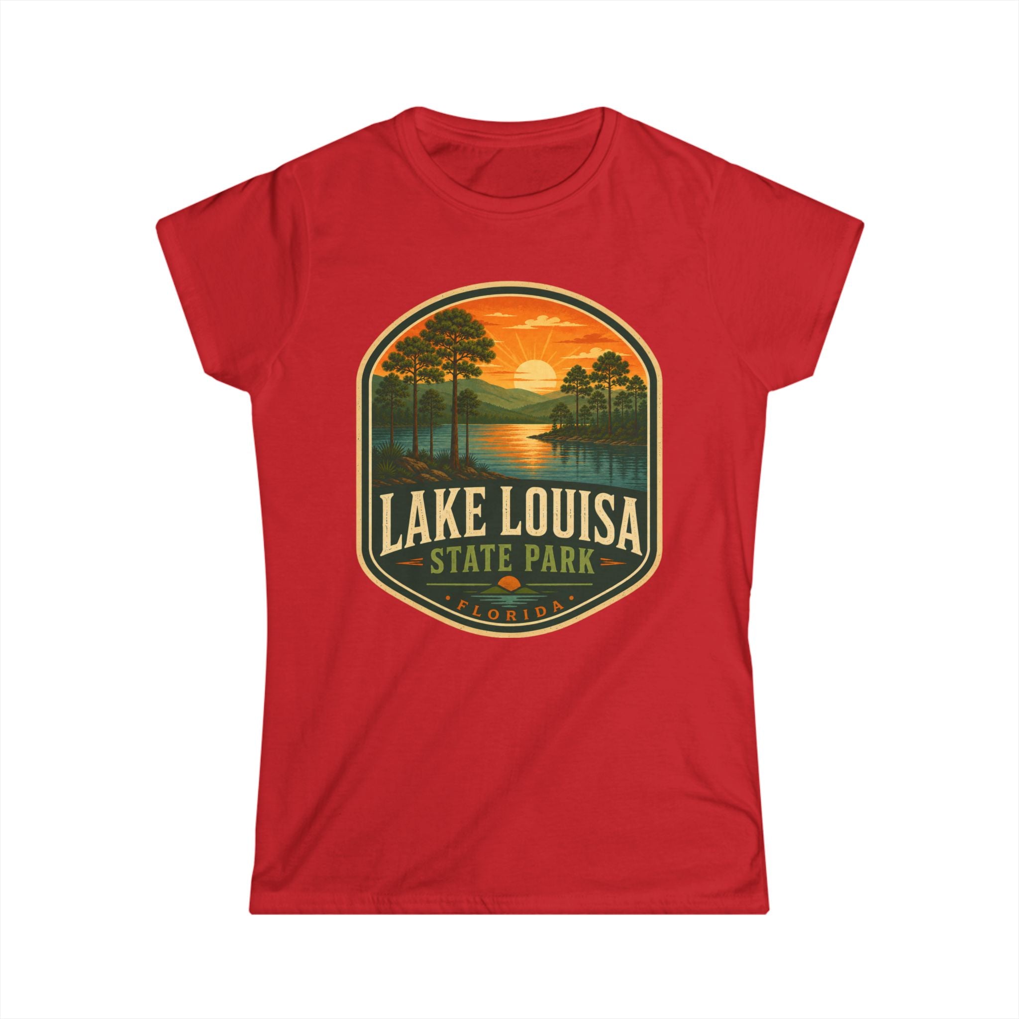 Lake Louisa- Vintage Sunset Tee