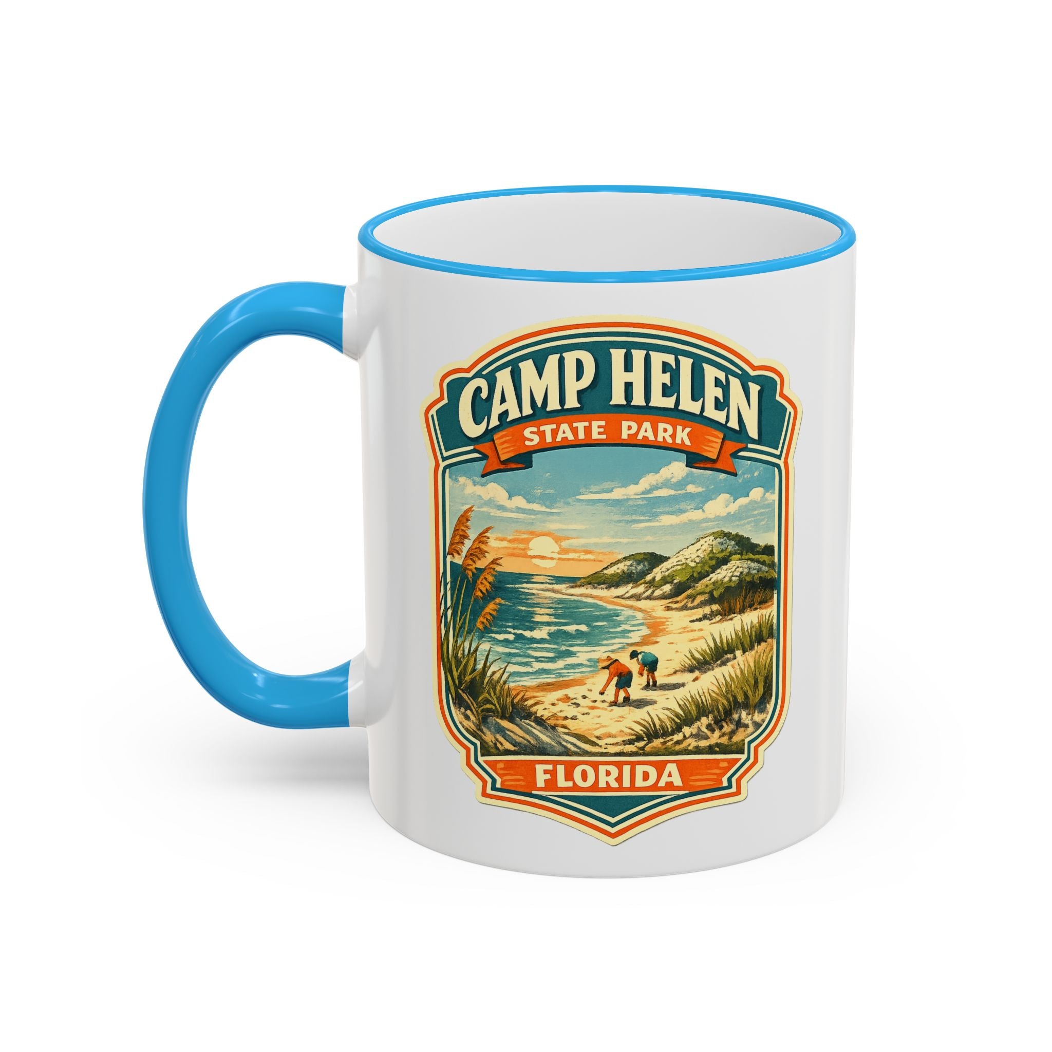 Camp Helen Accent Rim & Handle 11oz/15oz