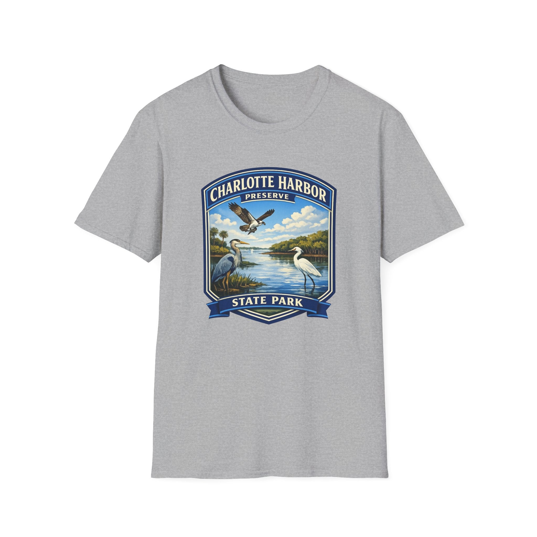 Charlotte Harbor Preserve- Retro Tee