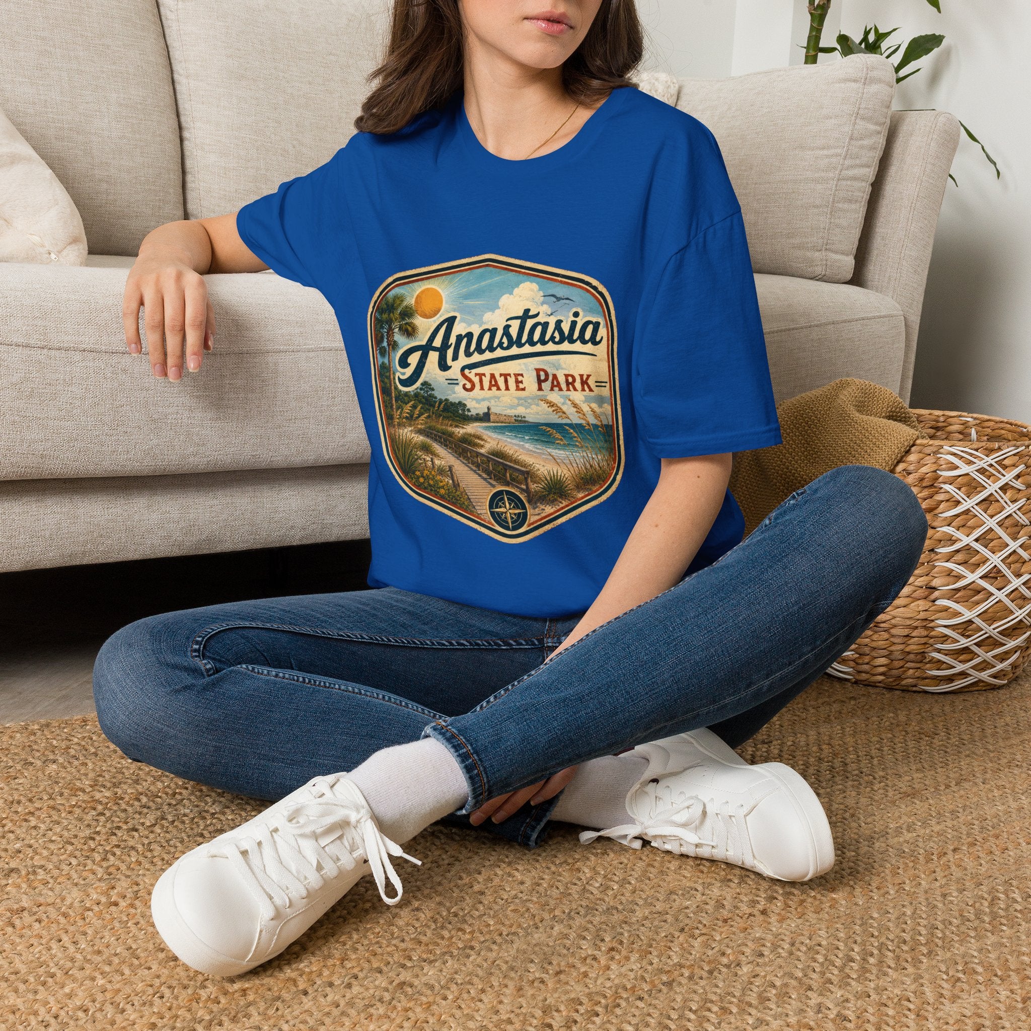 Anastasia State Park — Retro Beach Park Tee
