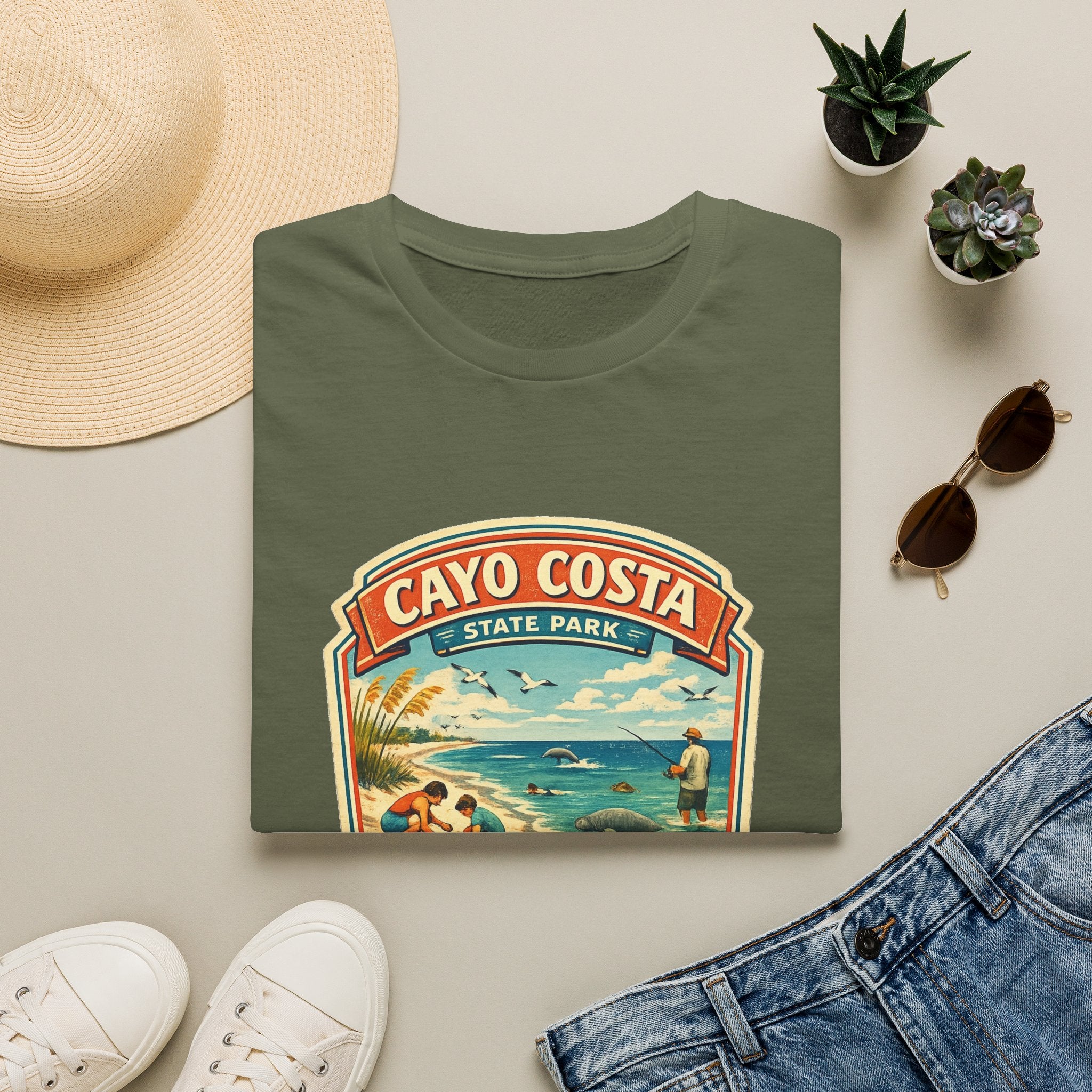 Cayo Costa- Retro Tee