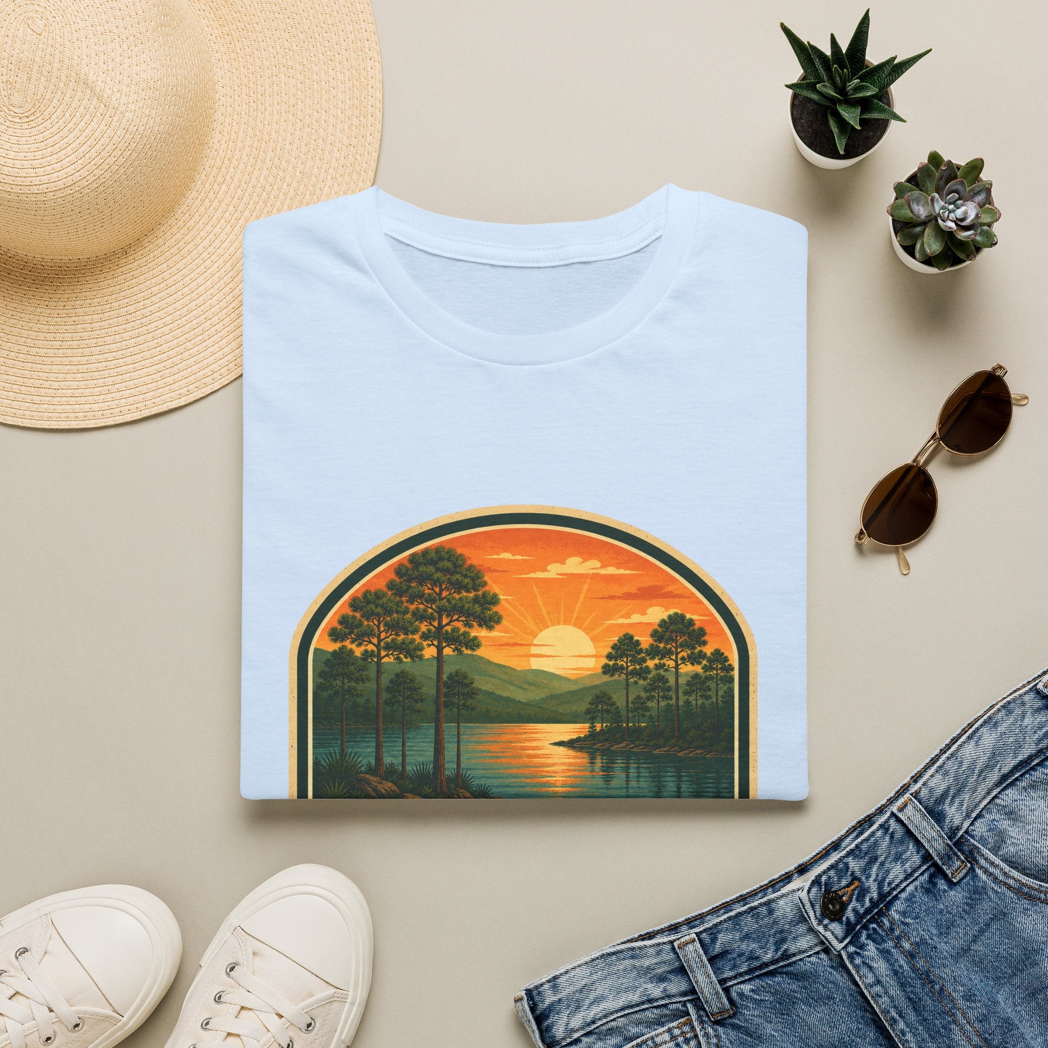 Lake Louisa — Retro Tee