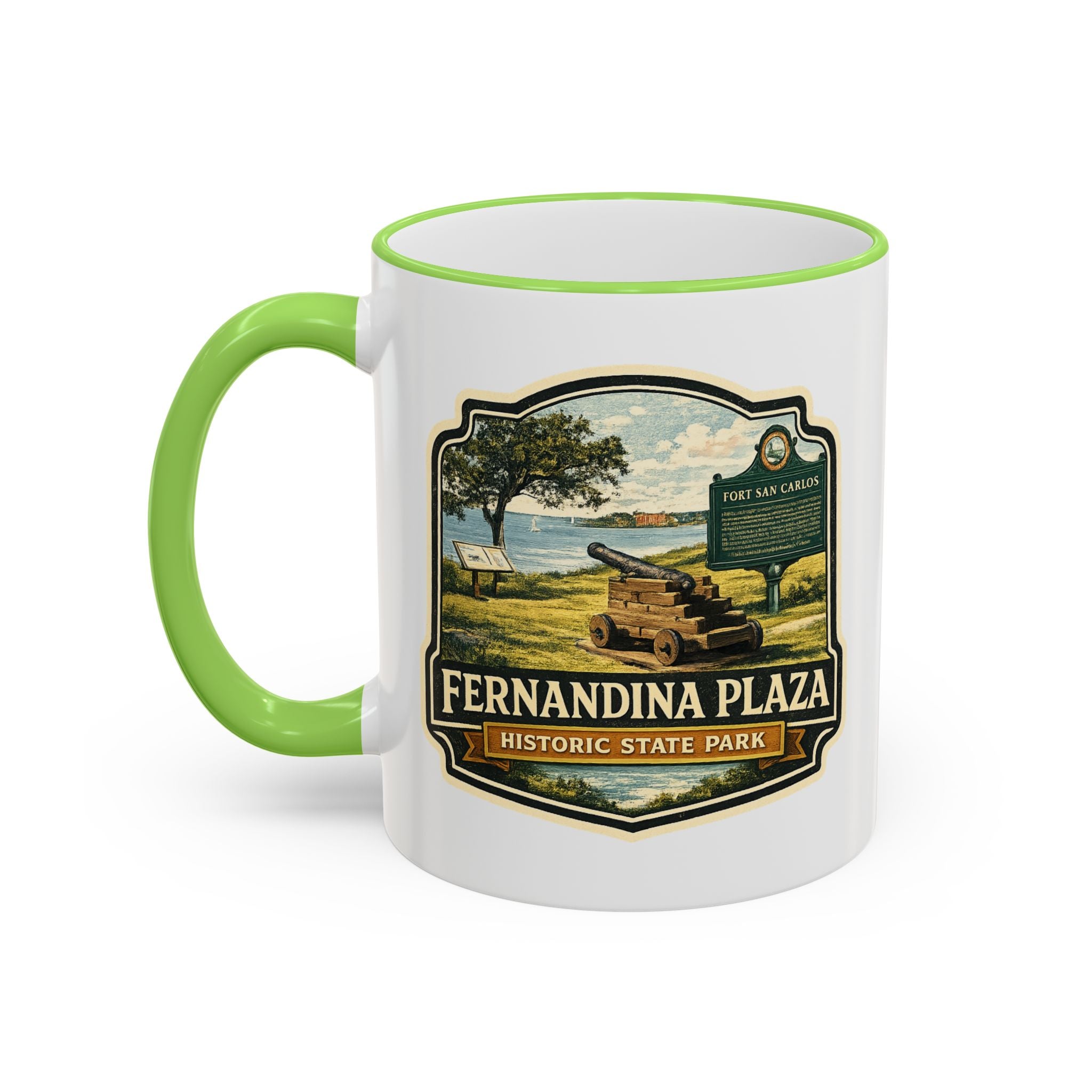 Fernandina Plaza Accent Rim & Handle 11oz/15oz