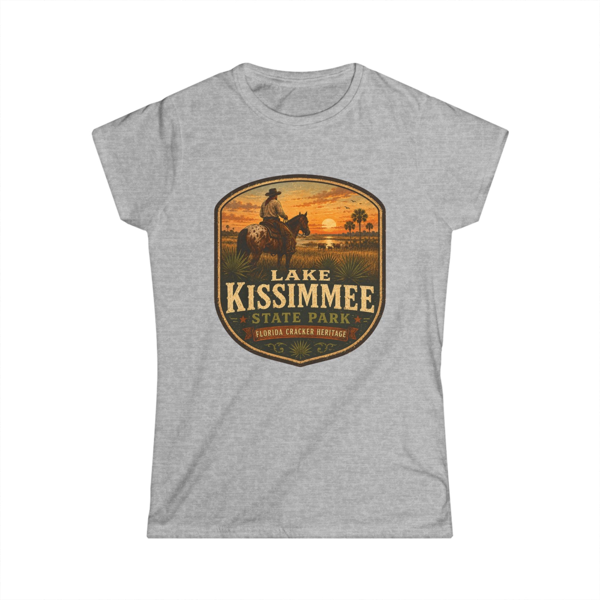 Lake Kissimmee- Vintage Sunset Tee