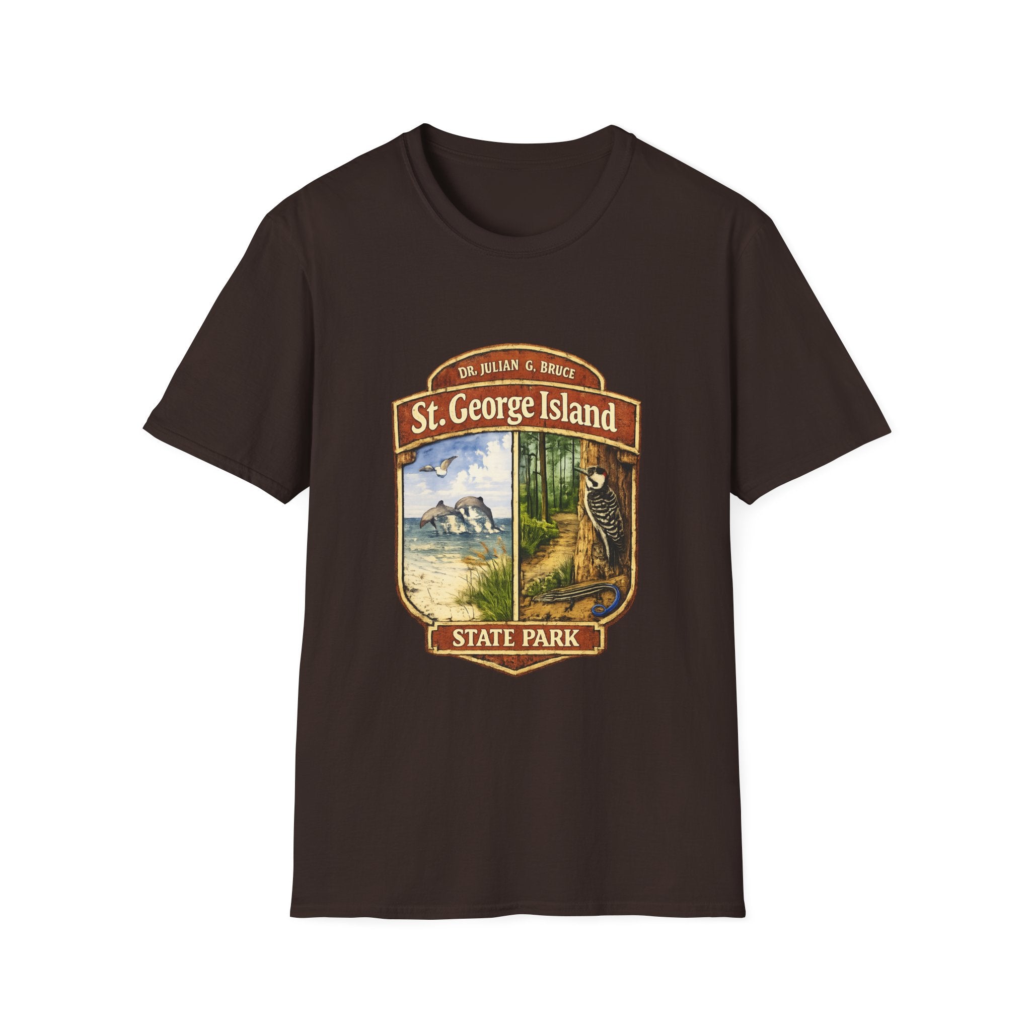St. George Island- Retro Tee