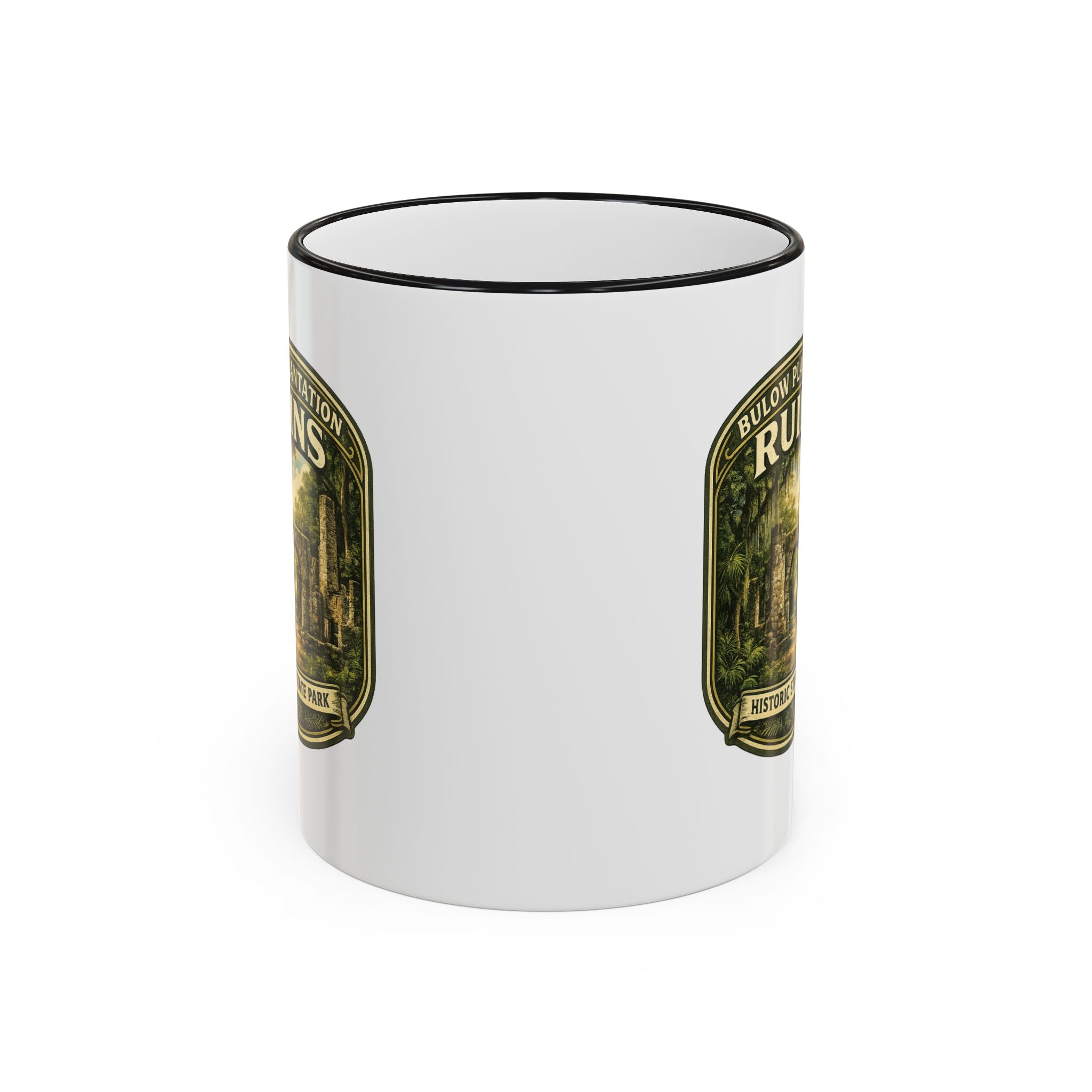 Alafia River Vintage Mug — Accent Rim & Handle 11oz/15oz