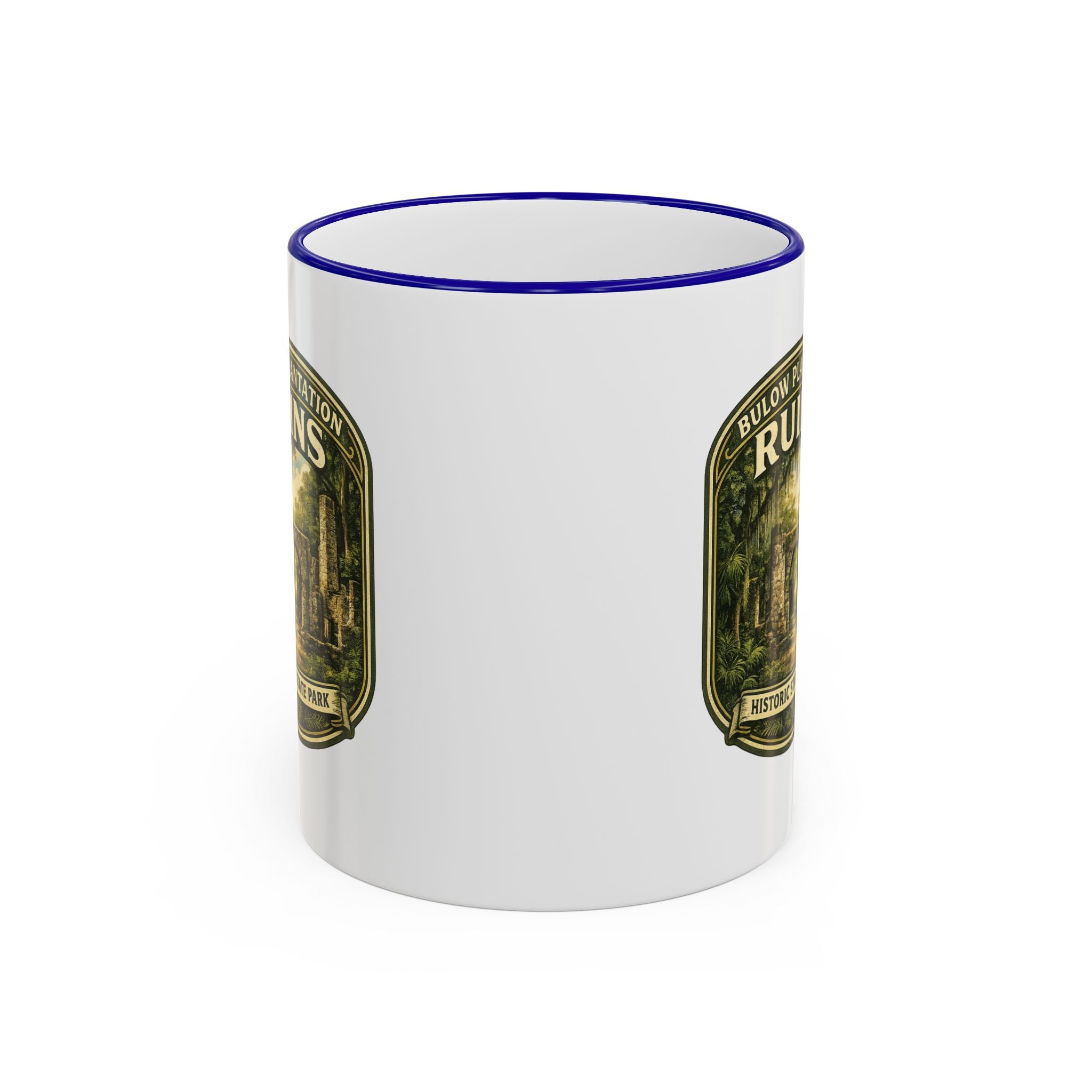 Alafia River Vintage Mug — Accent Rim & Handle 11oz/15oz