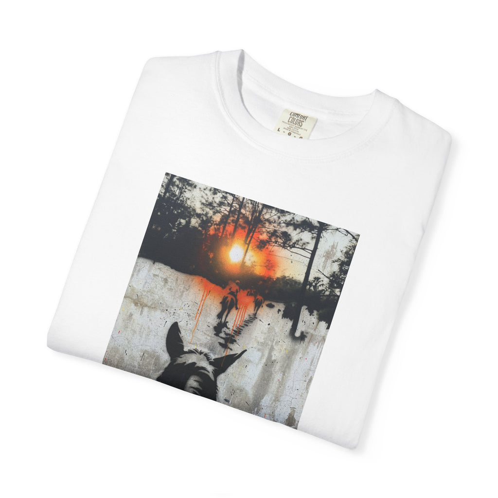 Graffiti Sunset Trail Ride T-shirt