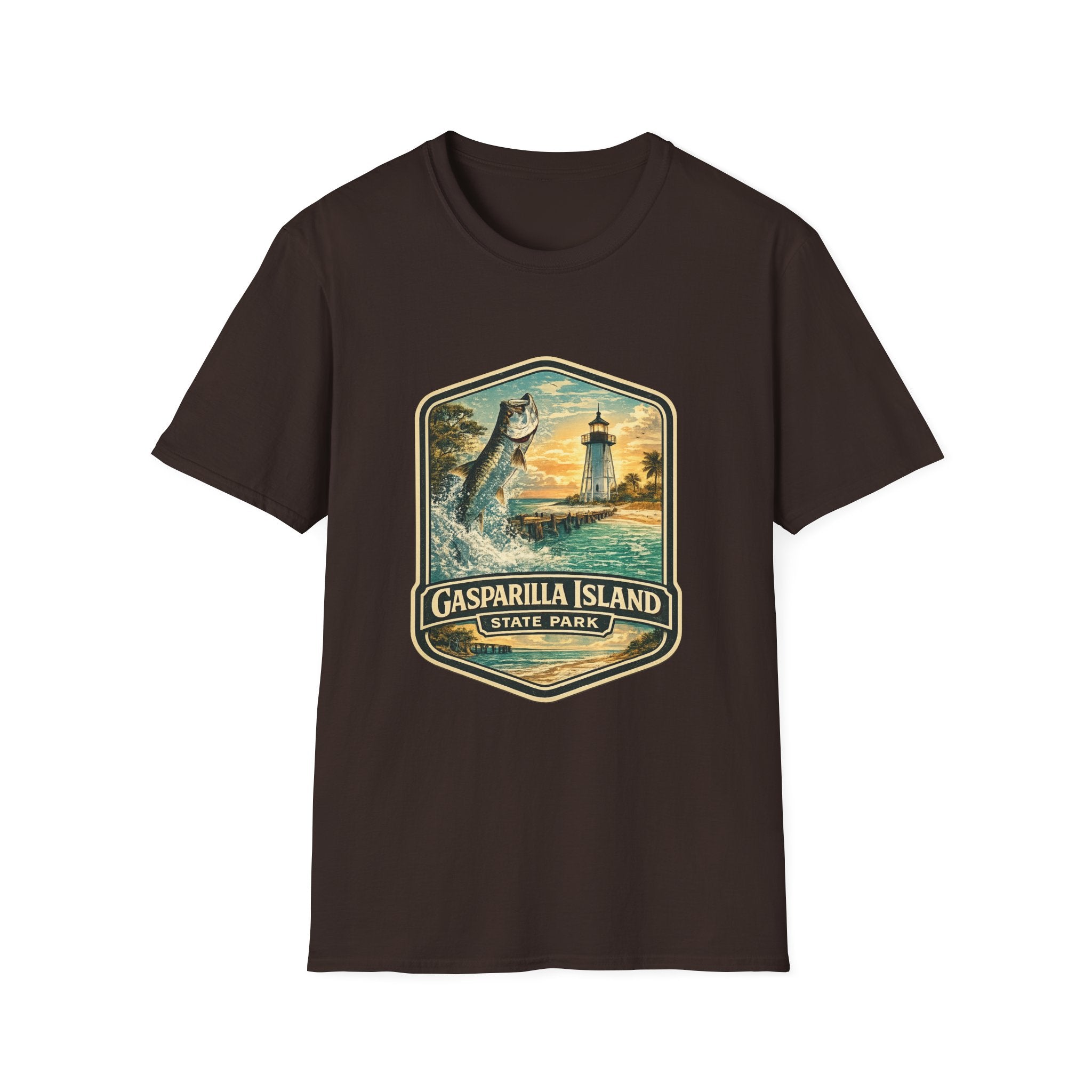 Gasparilla Island- Retro Tee