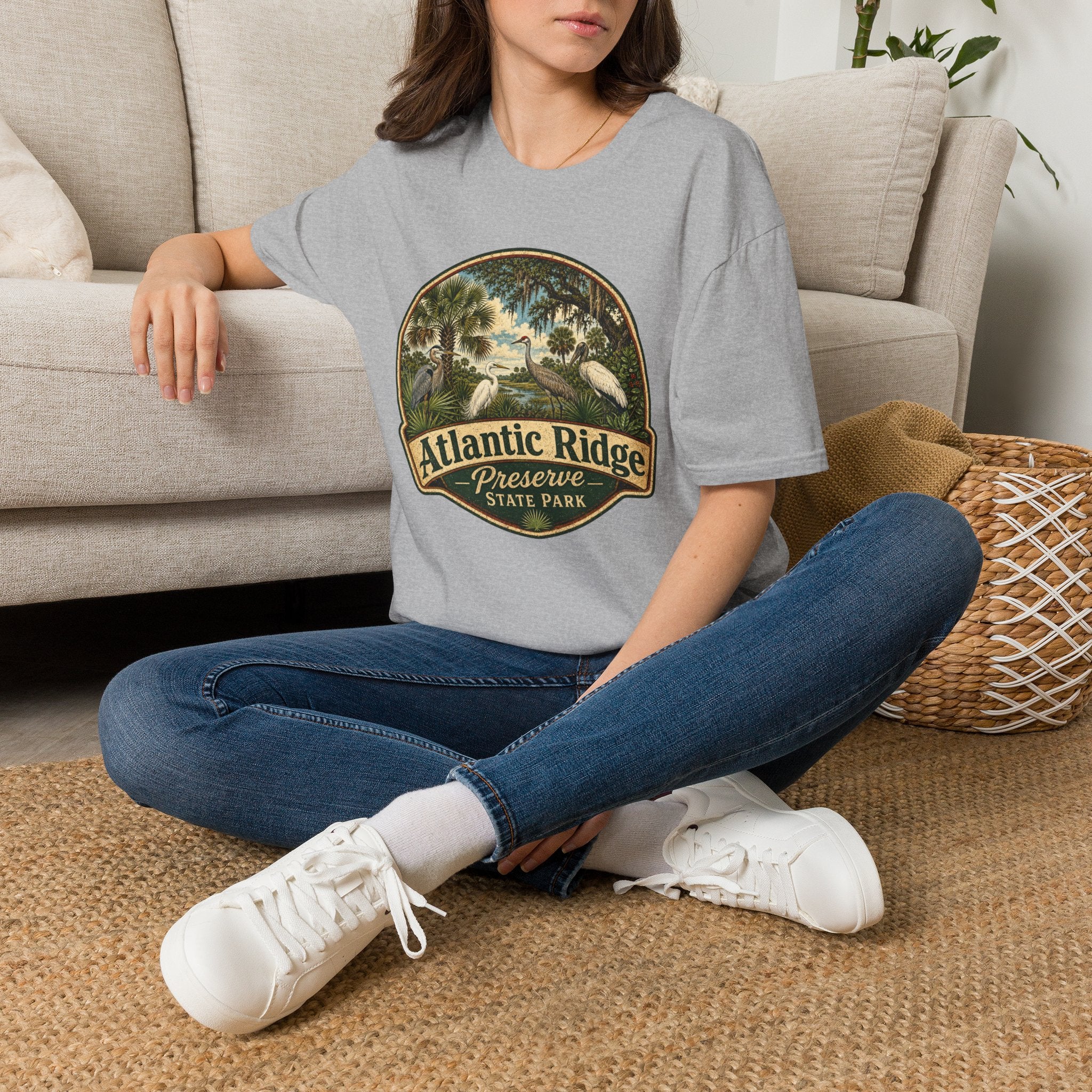 Atlantic Ridge - Retro Tee