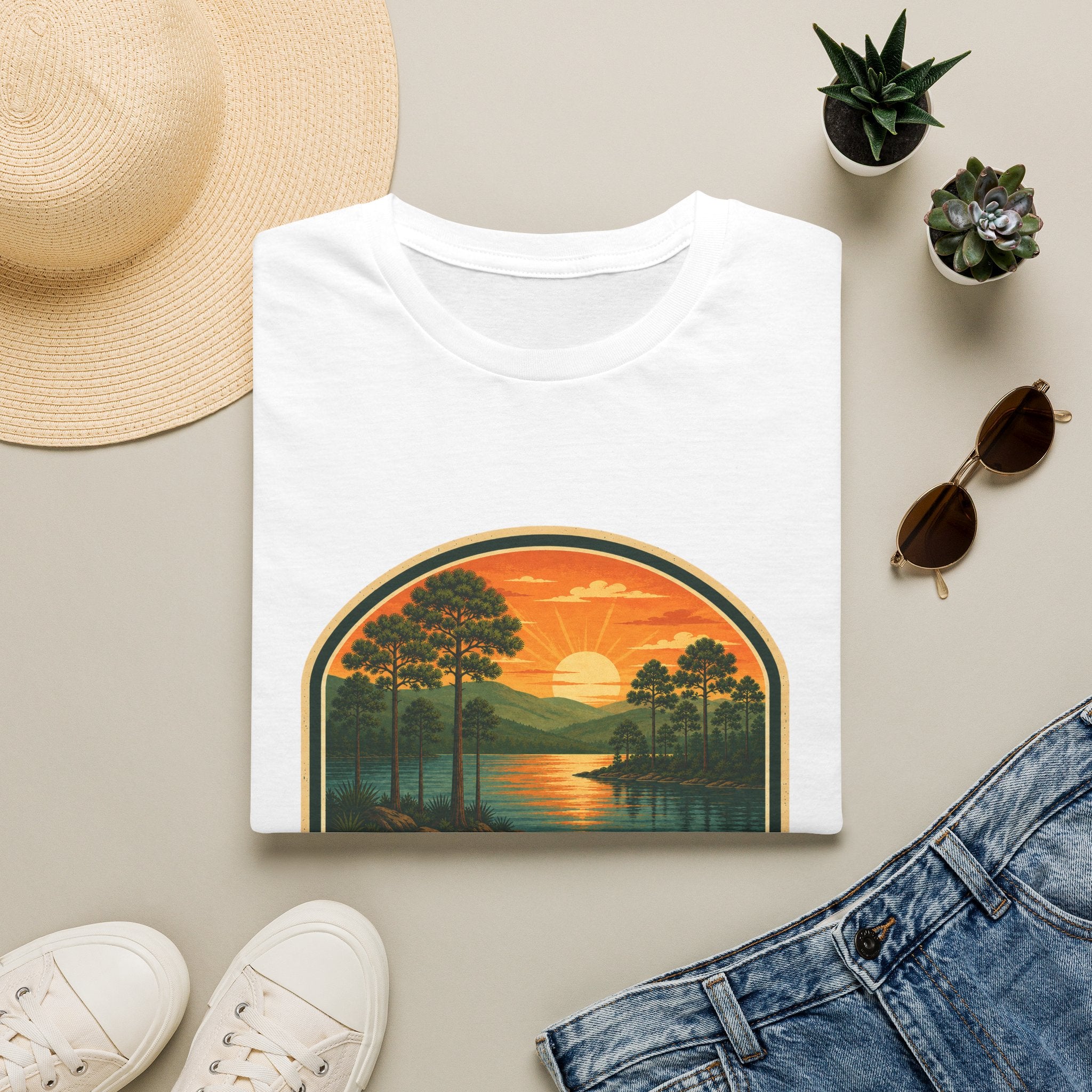 Lake Louisa — Retro Tee