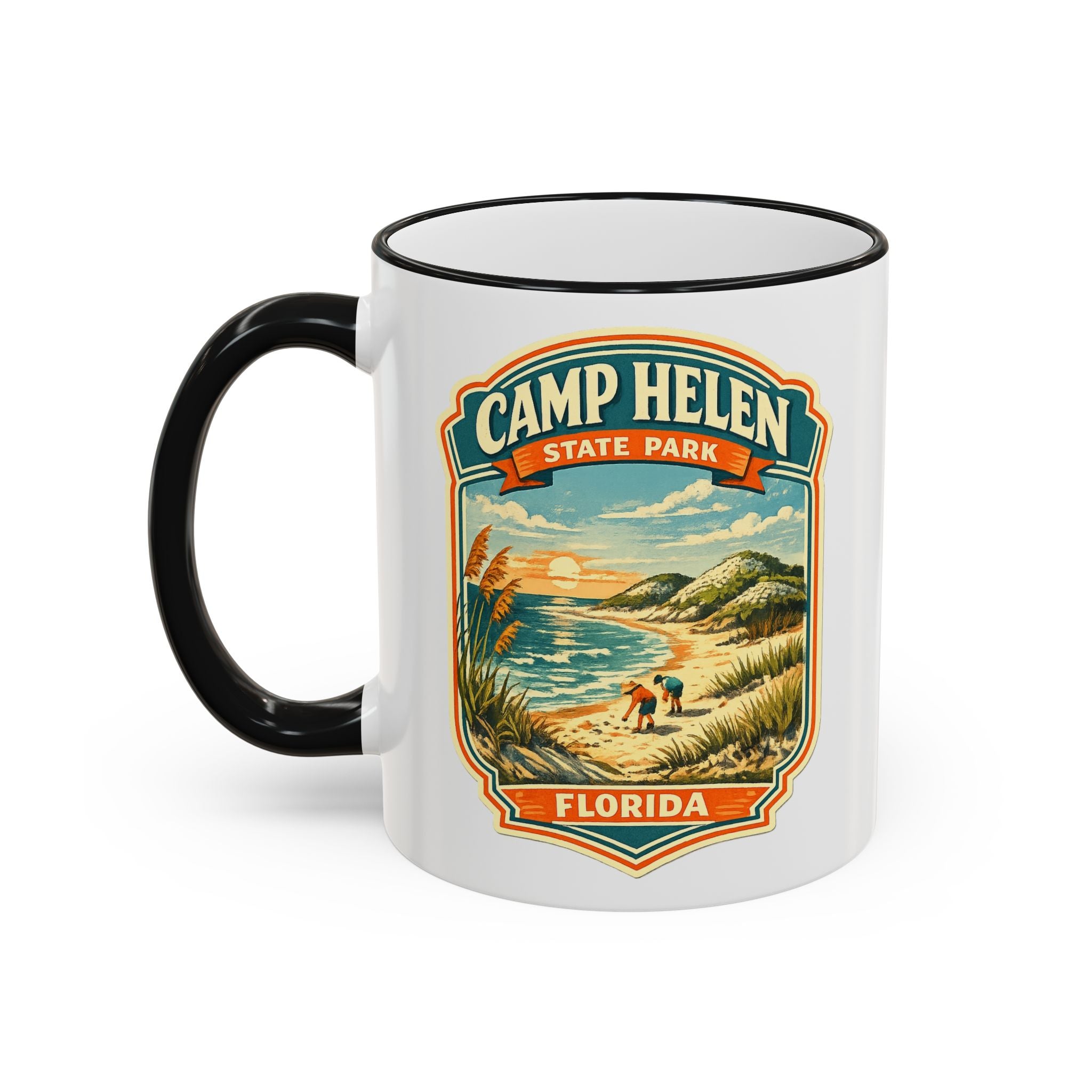 Camp Helen Accent Rim & Handle 11oz/15oz