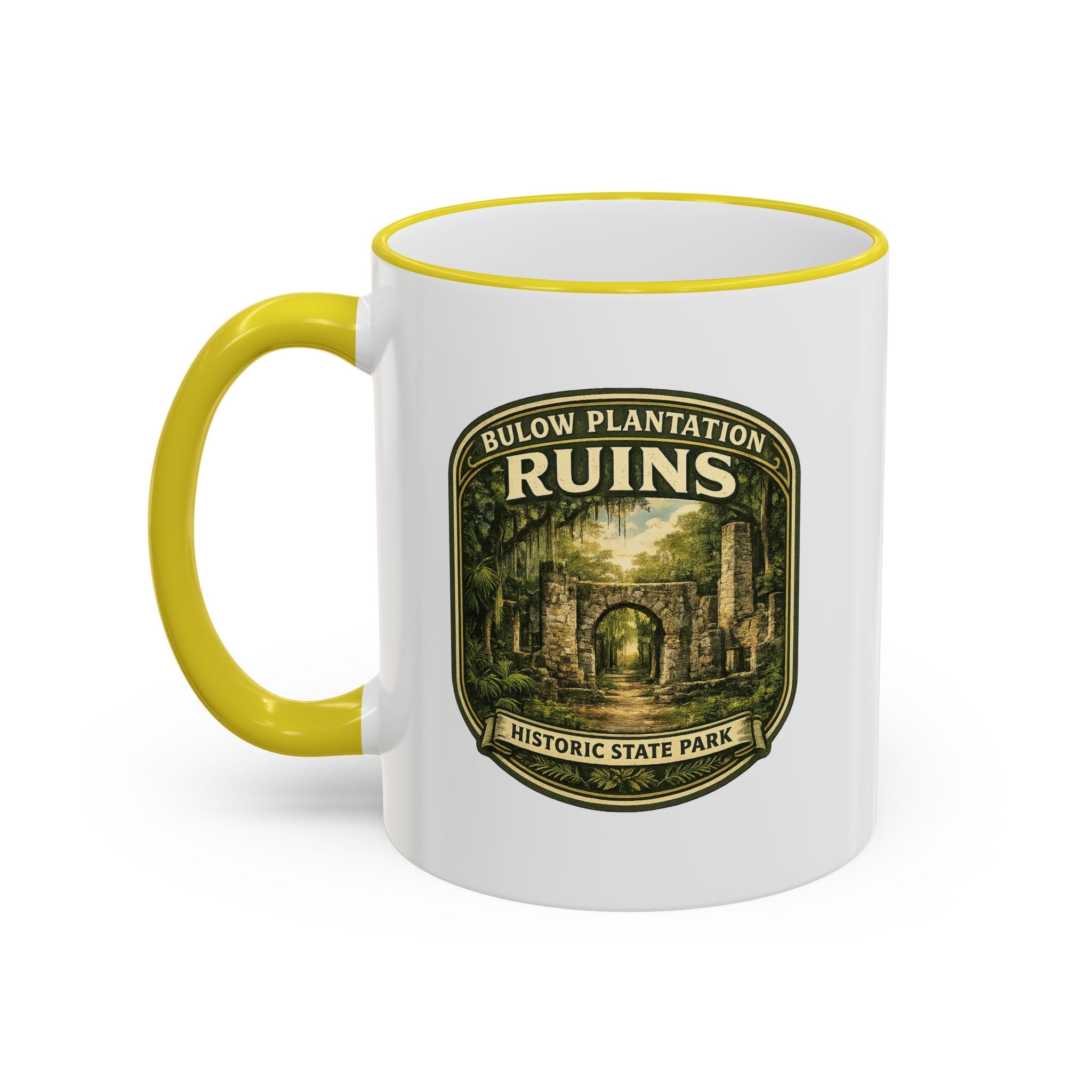 Alafia River Vintage Mug — Accent Rim & Handle 11oz/15oz
