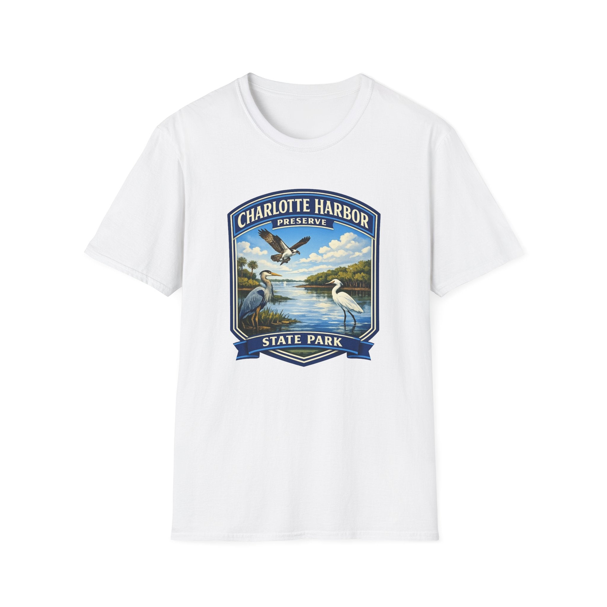 Charlotte Harbor Preserve- Retro Tee