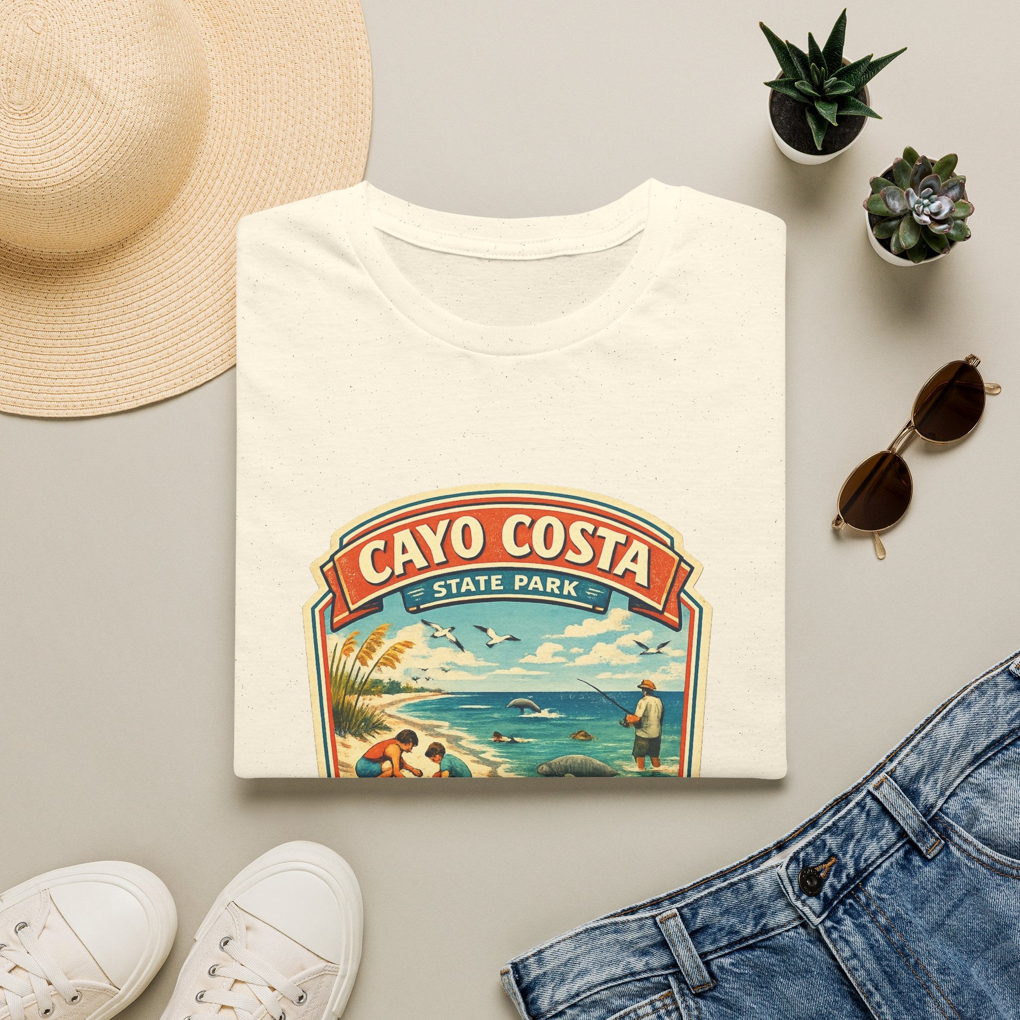 Cayo Costa- Retro Tee