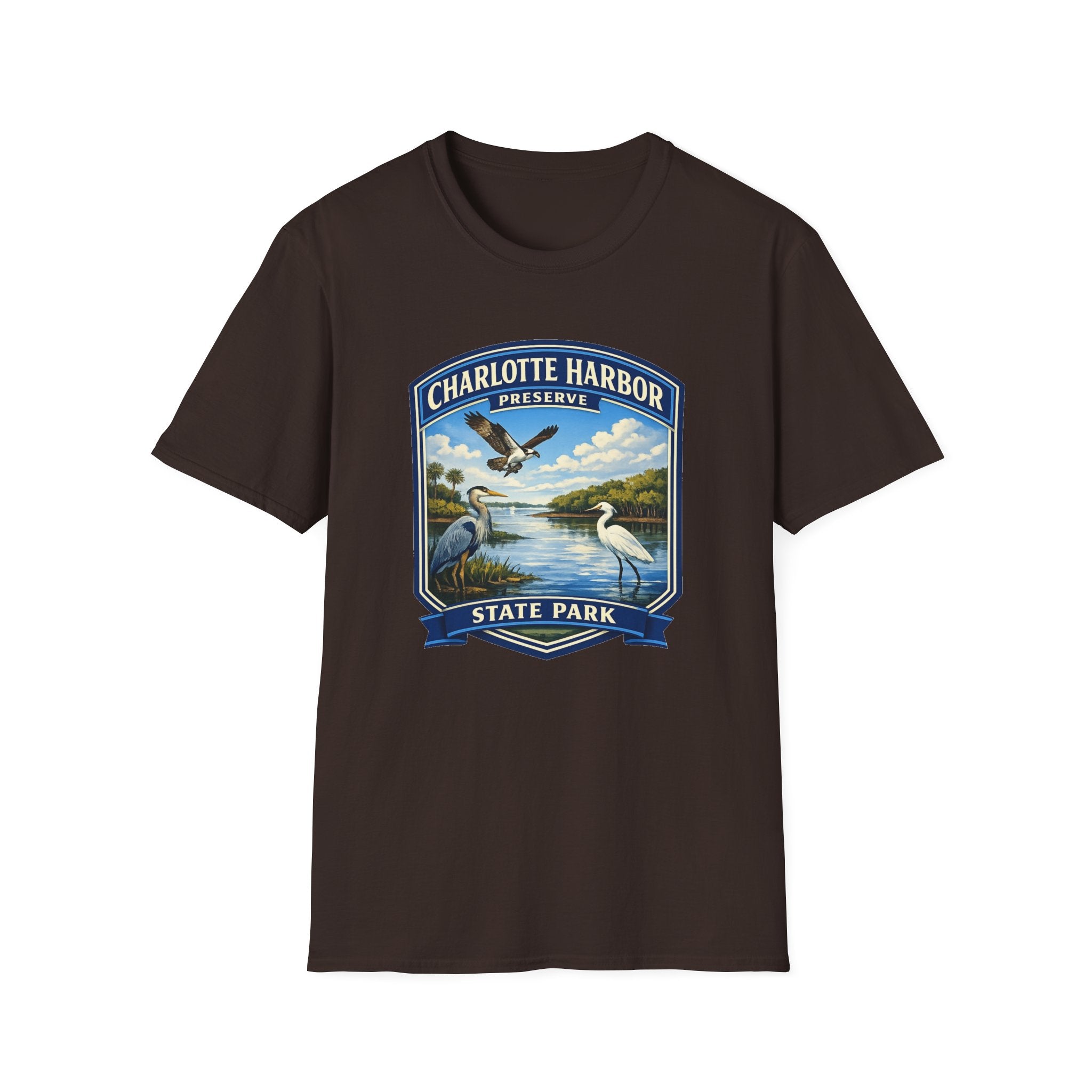 Charlotte Harbor Preserve- Retro Tee